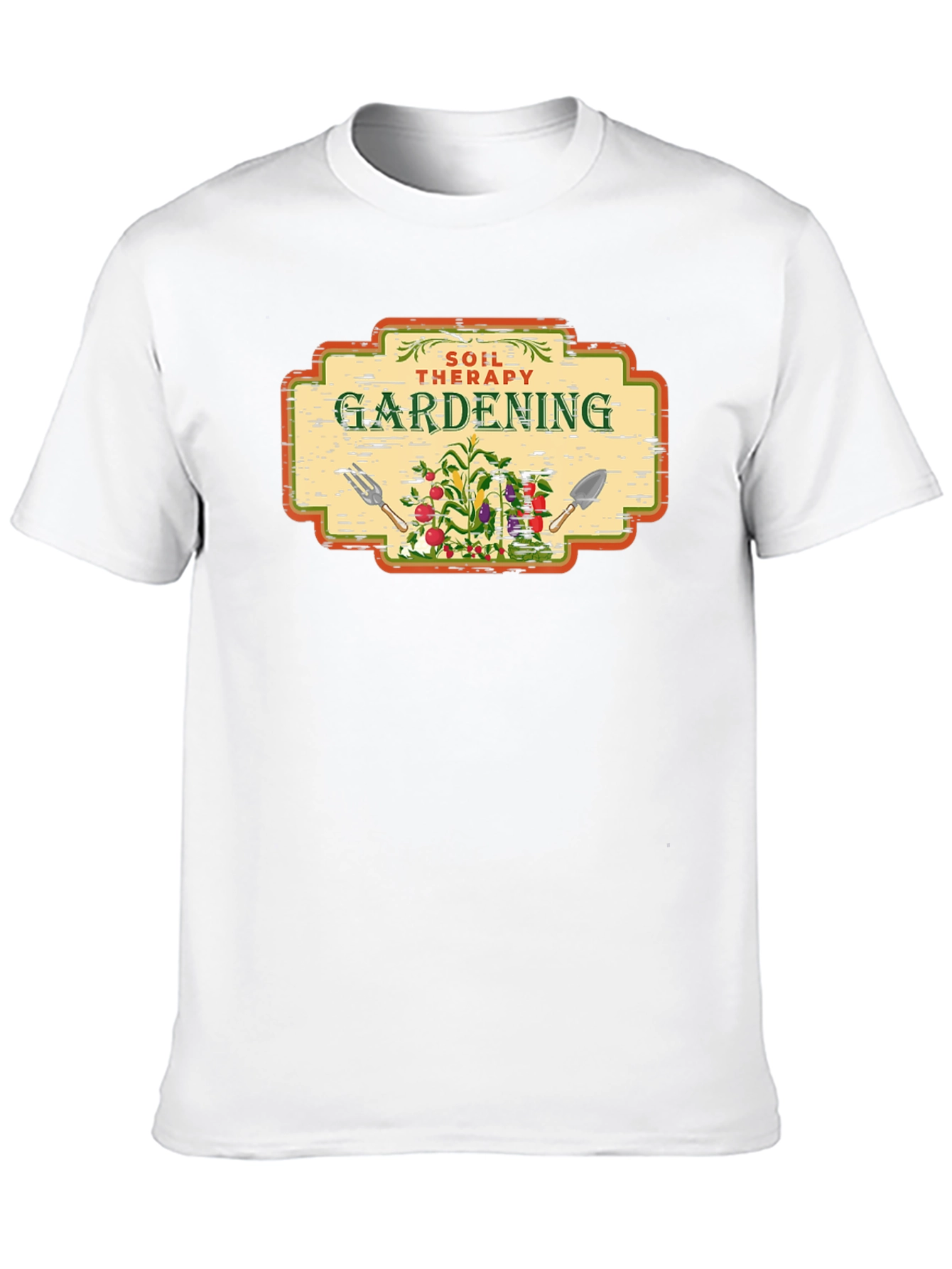 Gardening Soil Therapy T-Shirt - Black