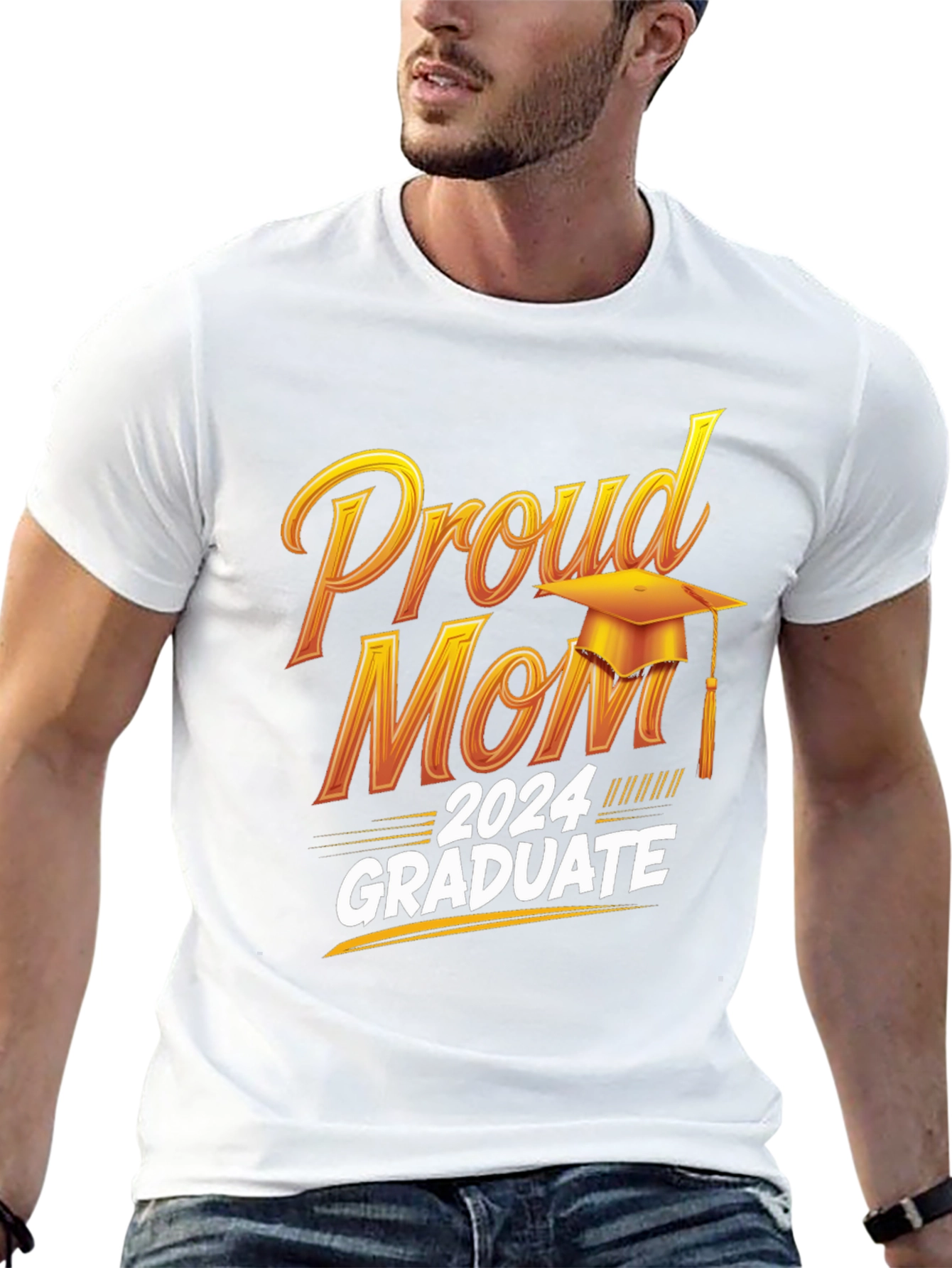 Proud Mom 2024 Graduate T-Shirt
