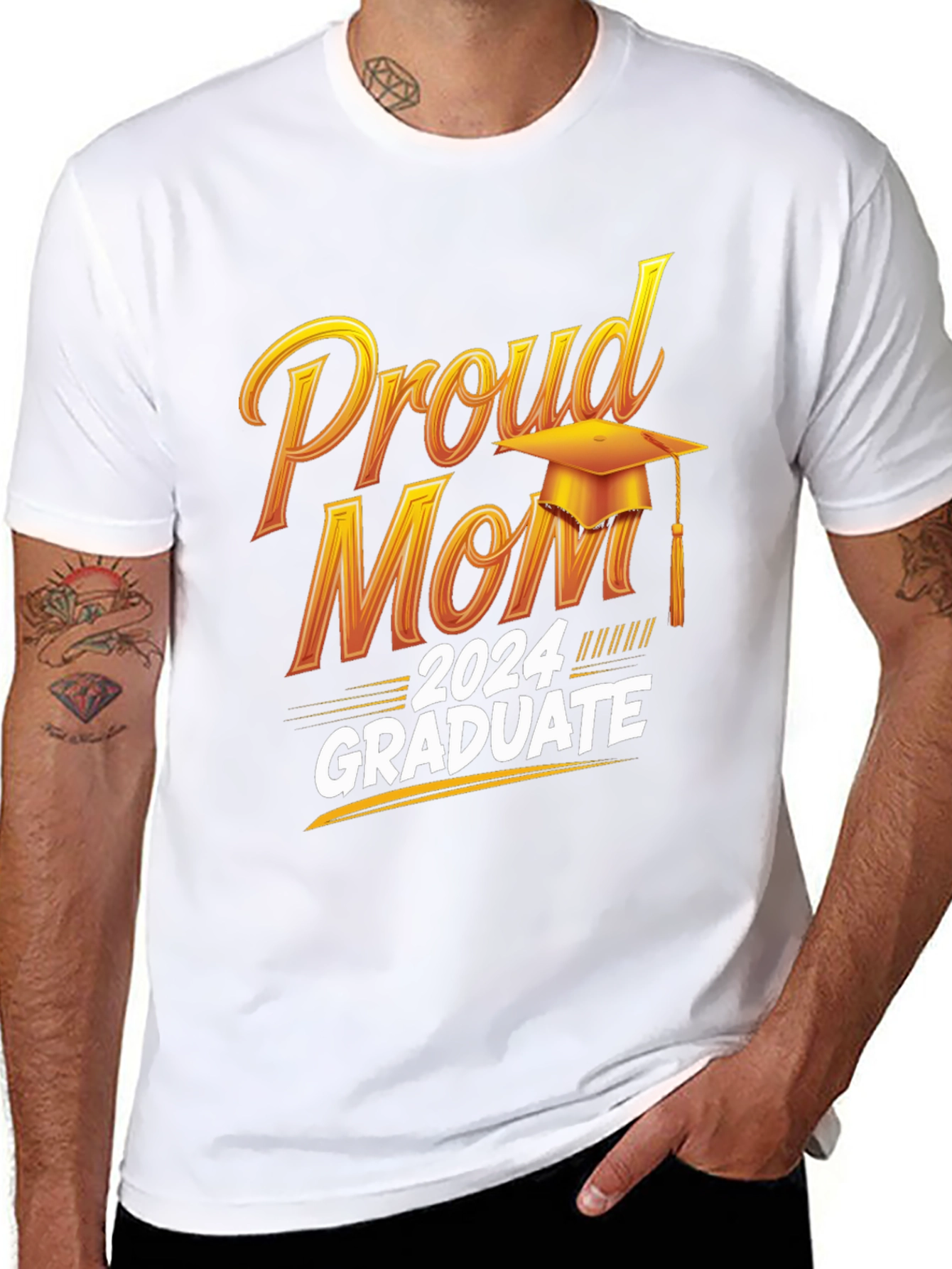 Proud Mom 2024 Graduate T-Shirt