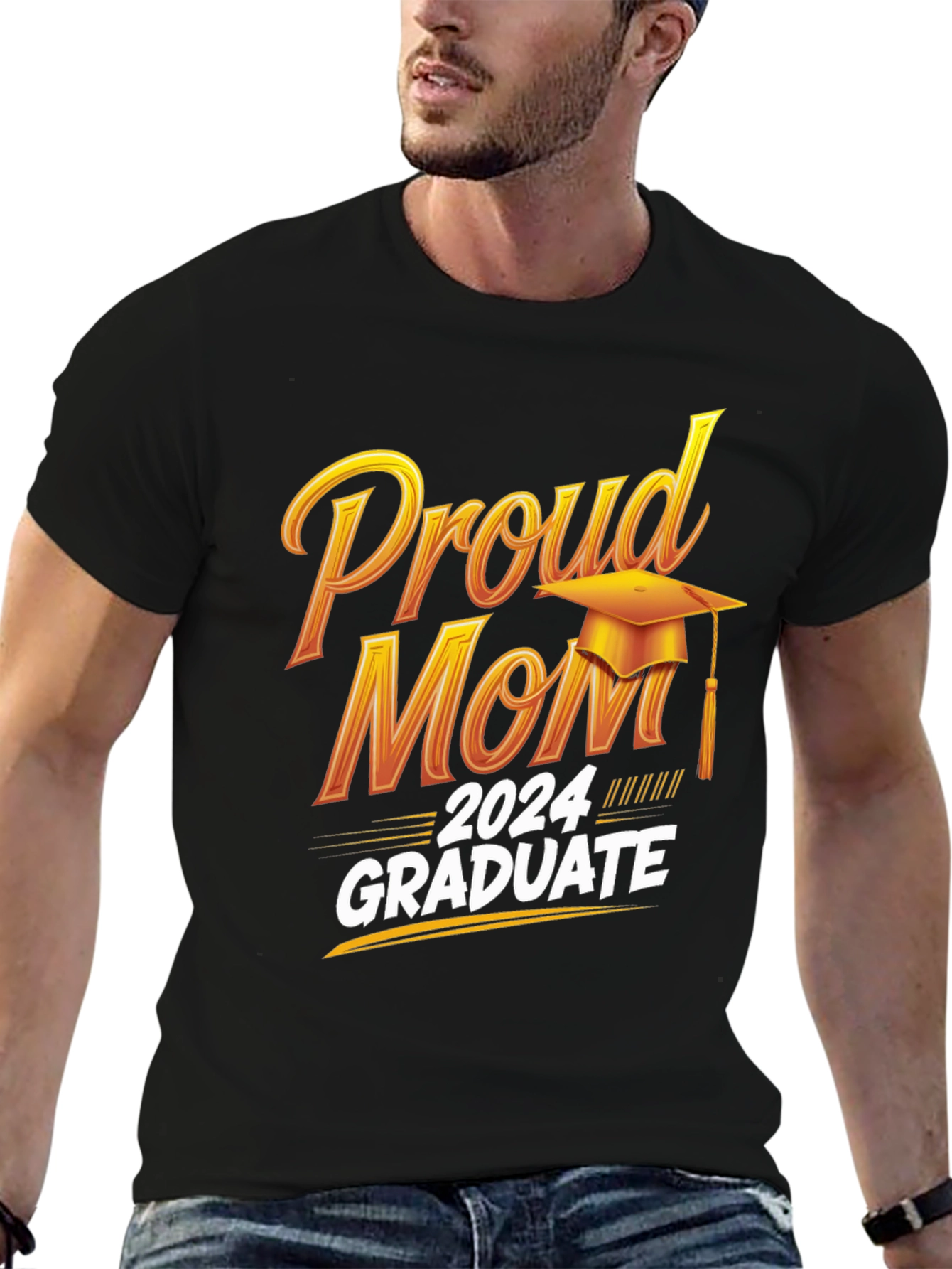 Proud Mom 2024 Graduate T-Shirt