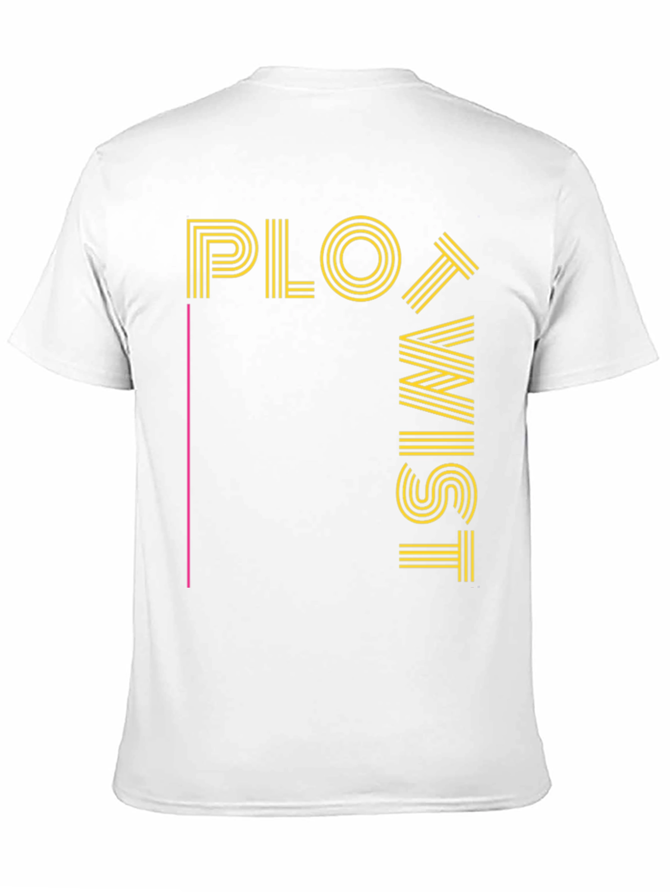 Plot Twist Graphic Tee - Mens Black T-Shirt