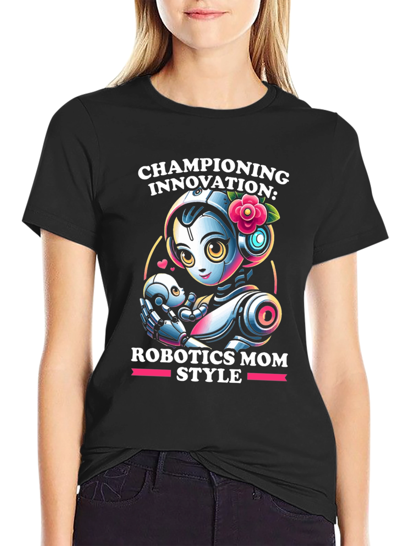 Robotics Mom Style T-Shirt