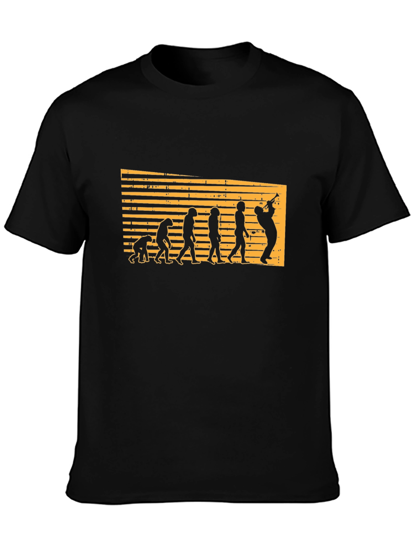Evolution of Saxophone Player T-Shirt