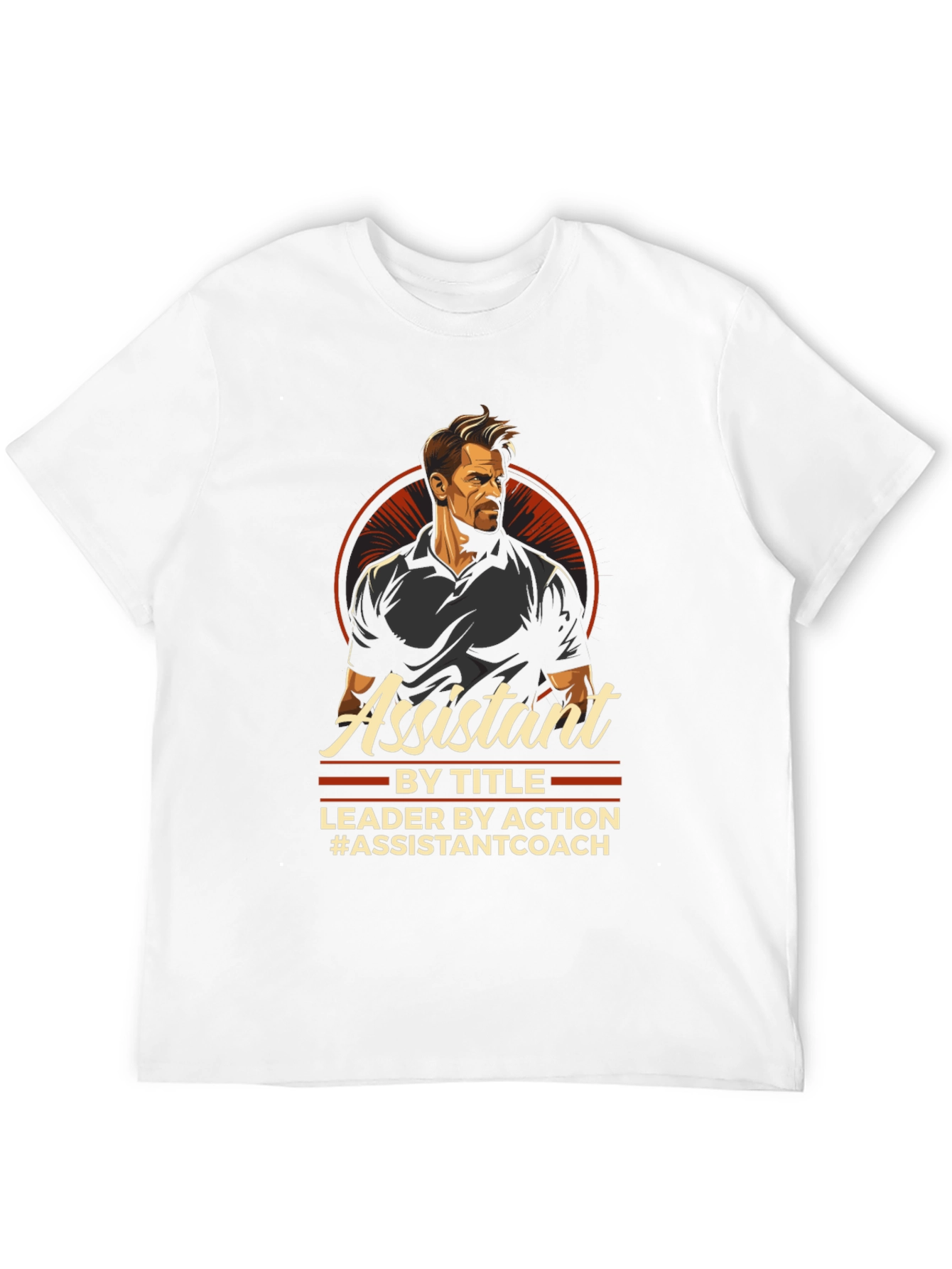 Assistant Coach T-Shirt - Leader by Action Tee