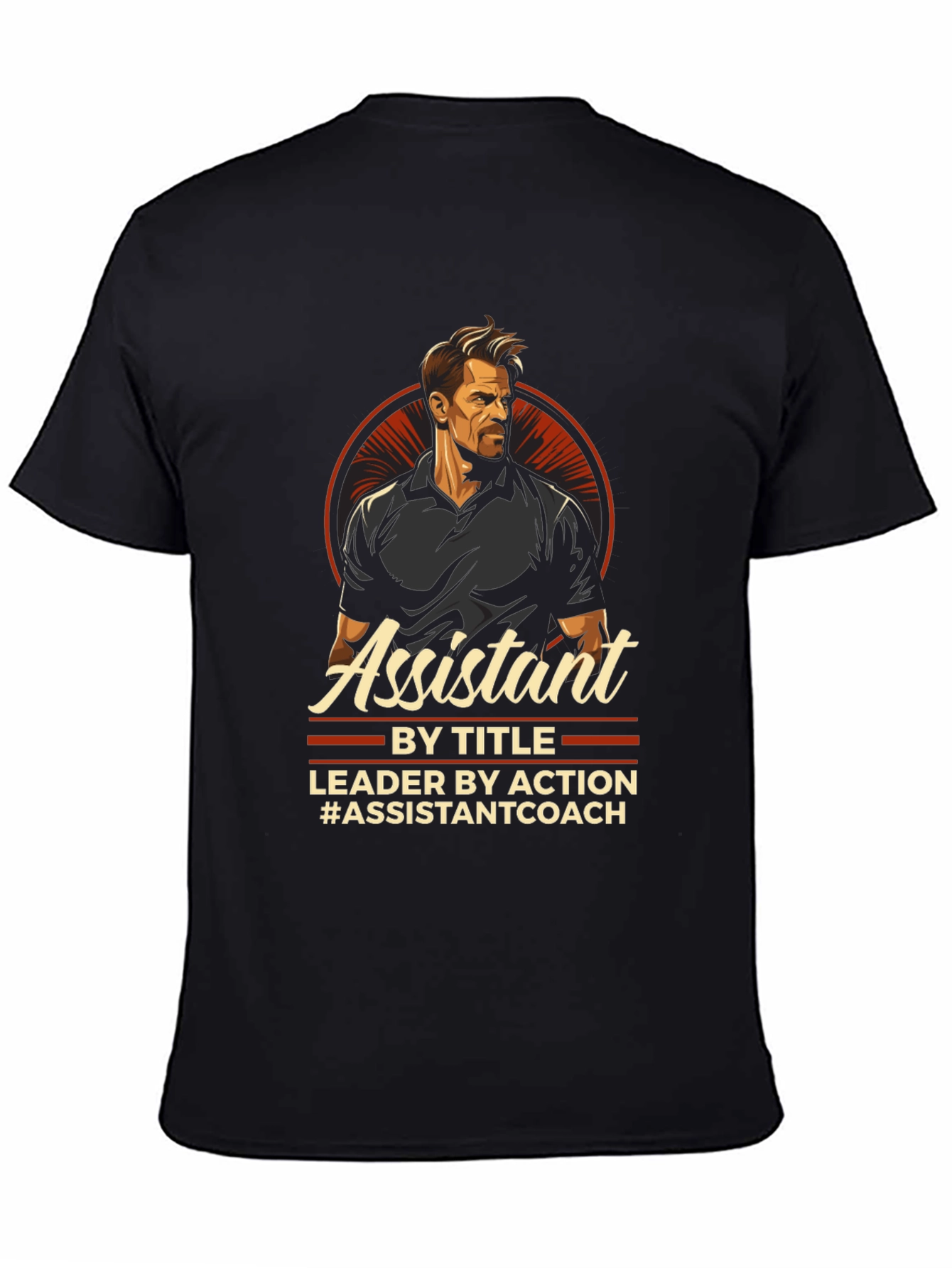 Assistant Coach T-Shirt - Leader by Action Tee