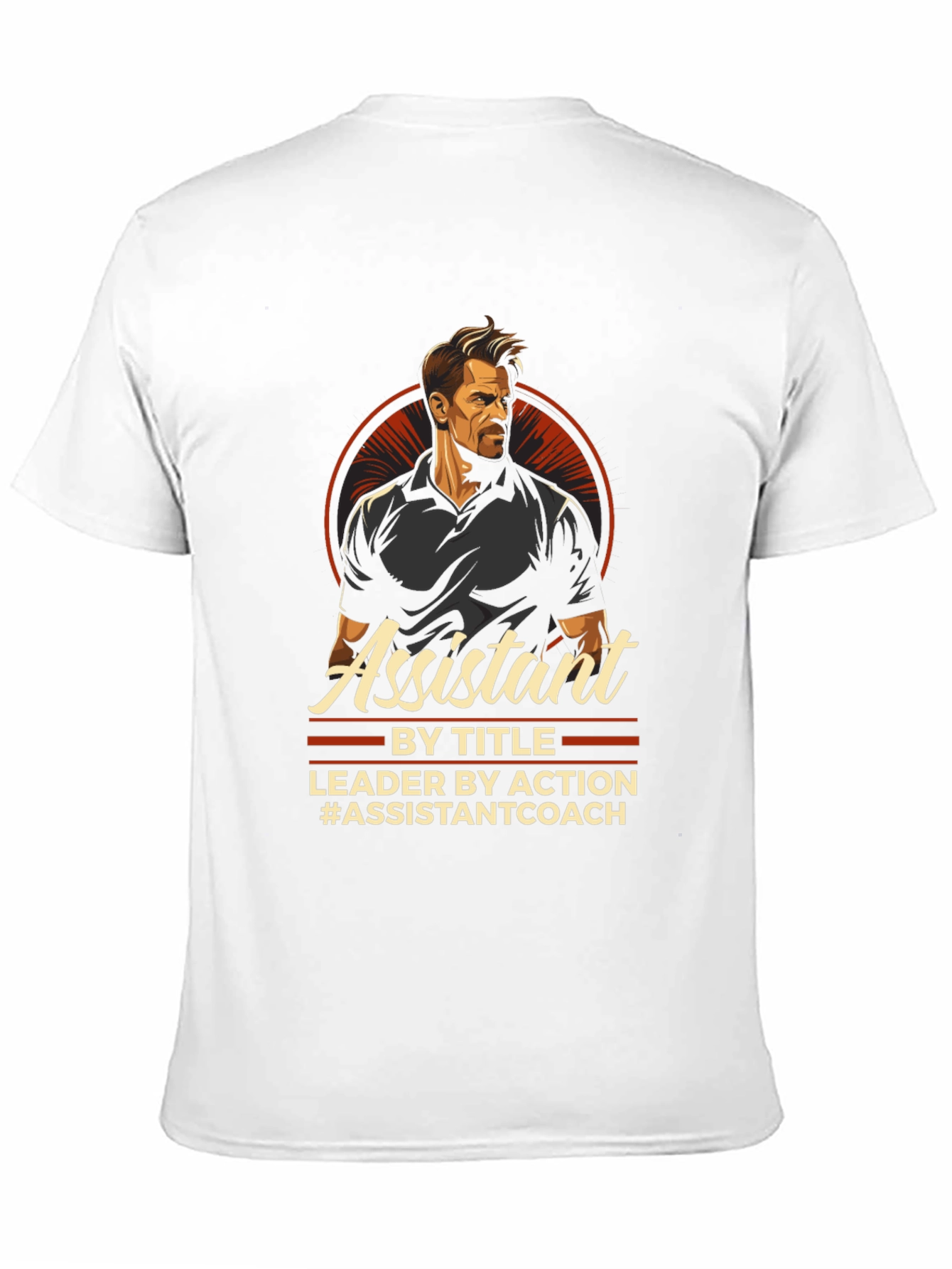 Assistant Coach T-Shirt - Leader by Action Tee