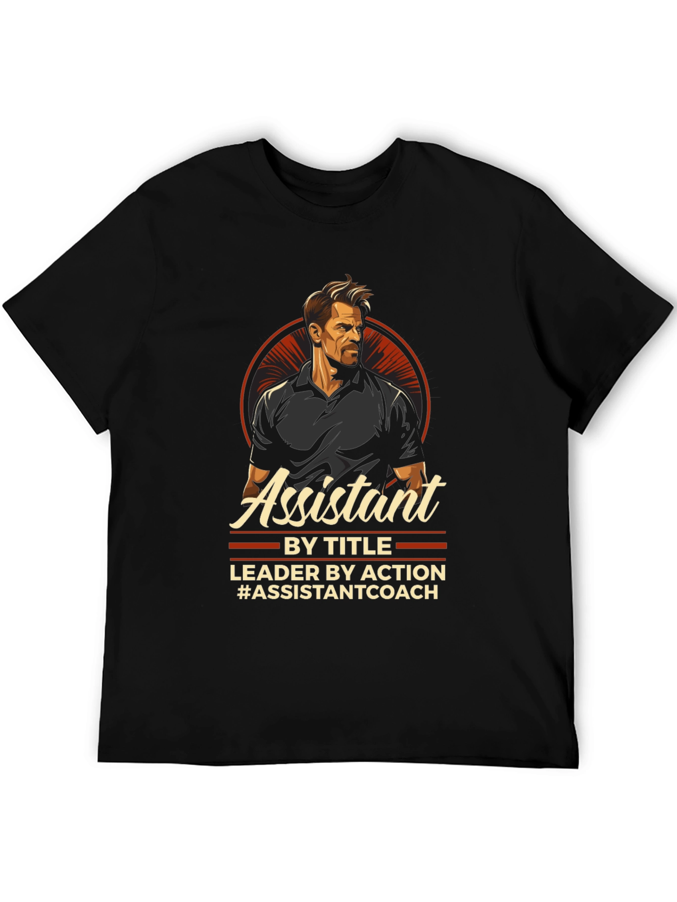 Assistant Coach T-Shirt - Leader by Action Tee
