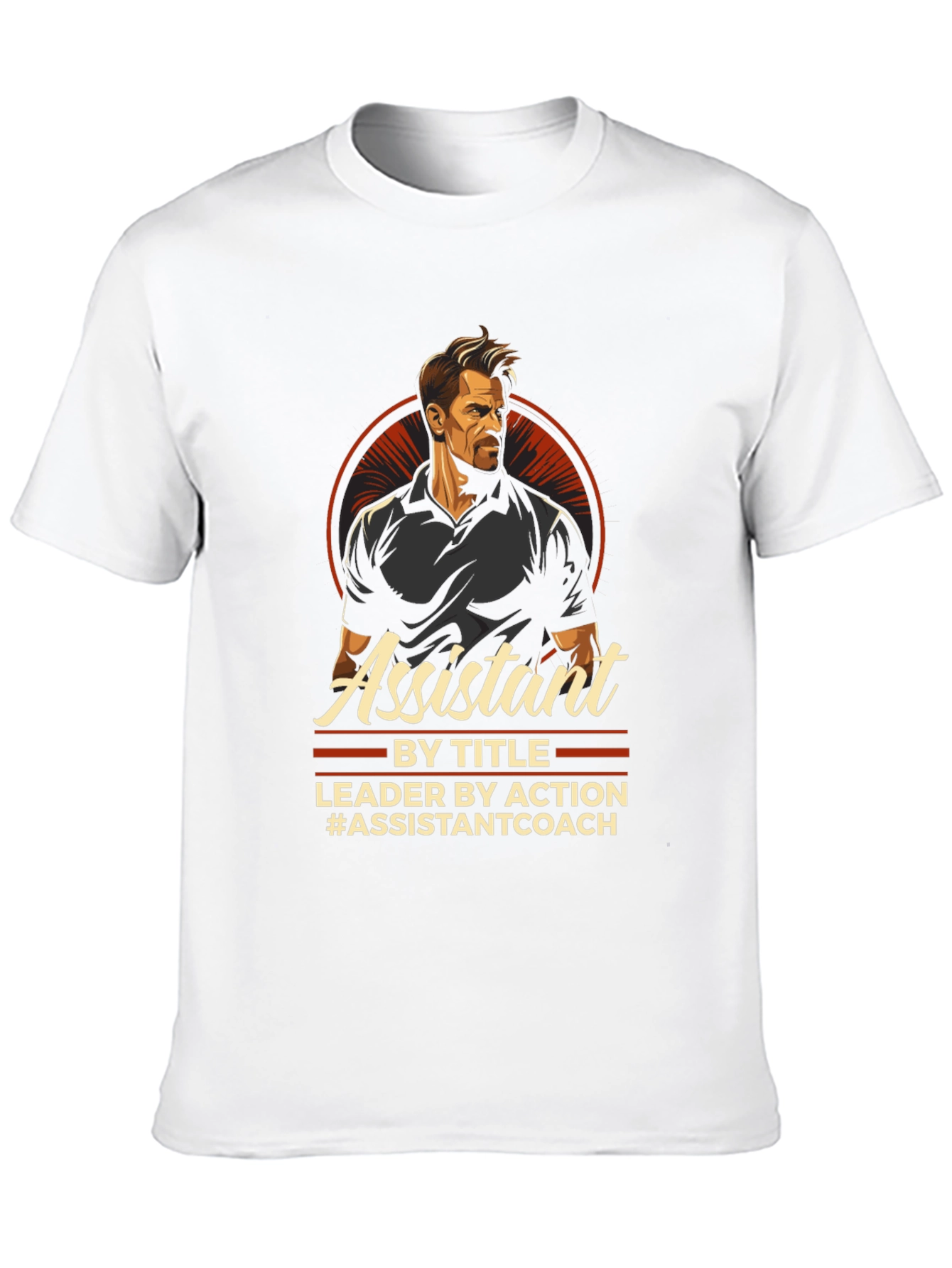 Assistant Coach T-Shirt - Leader by Action Tee