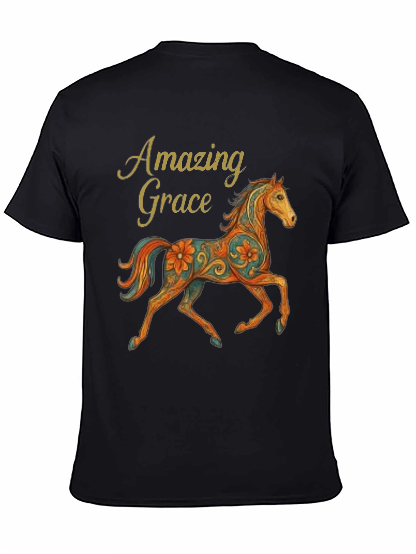 Amazing Grace Horse Graphic Tee