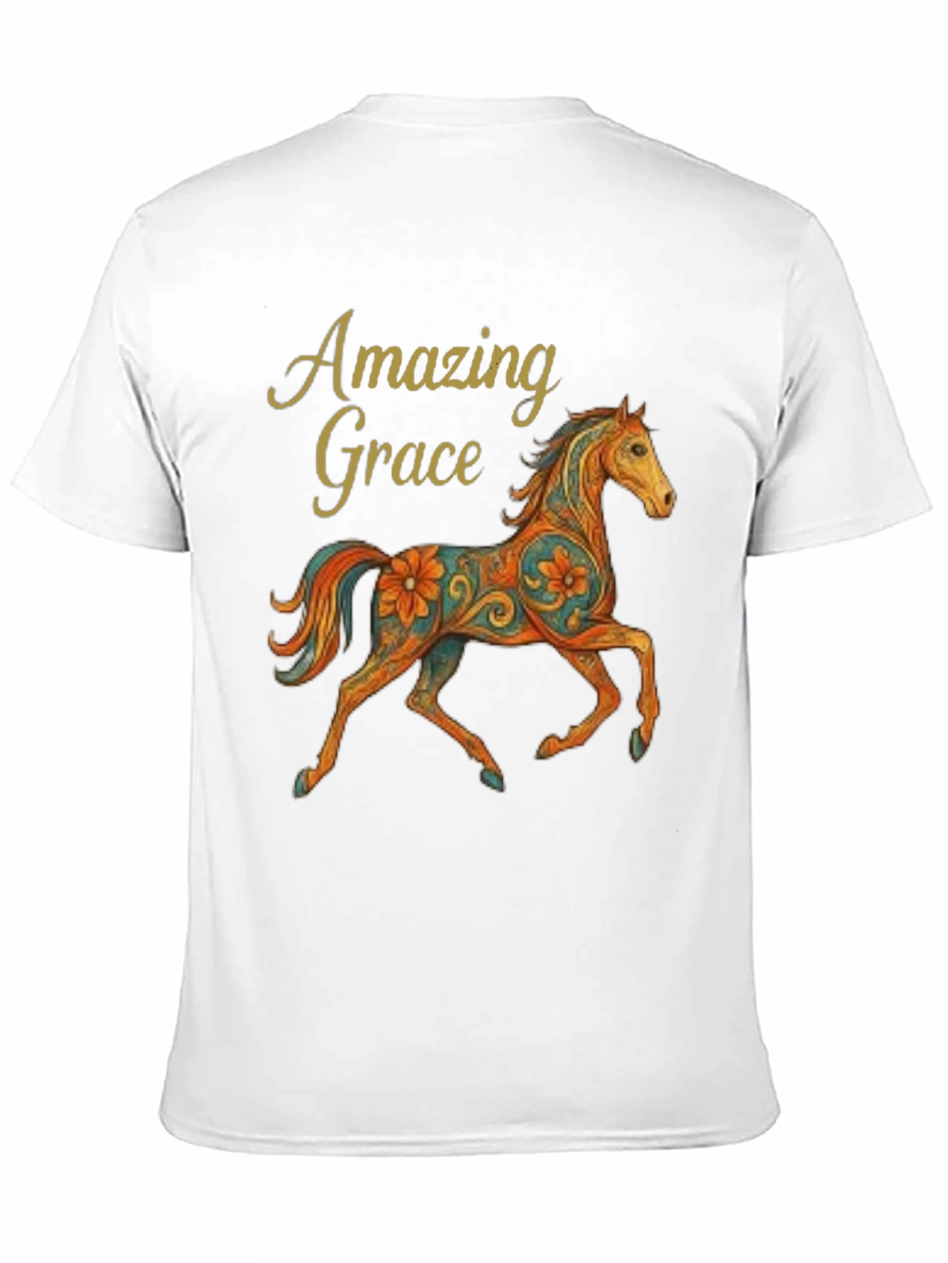 Amazing Grace Horse Graphic Tee
