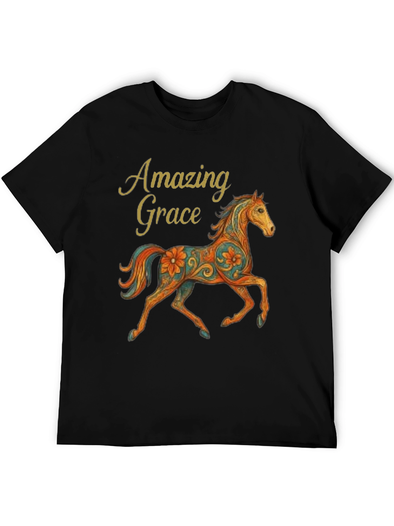 Amazing Grace Horse Graphic Tee
