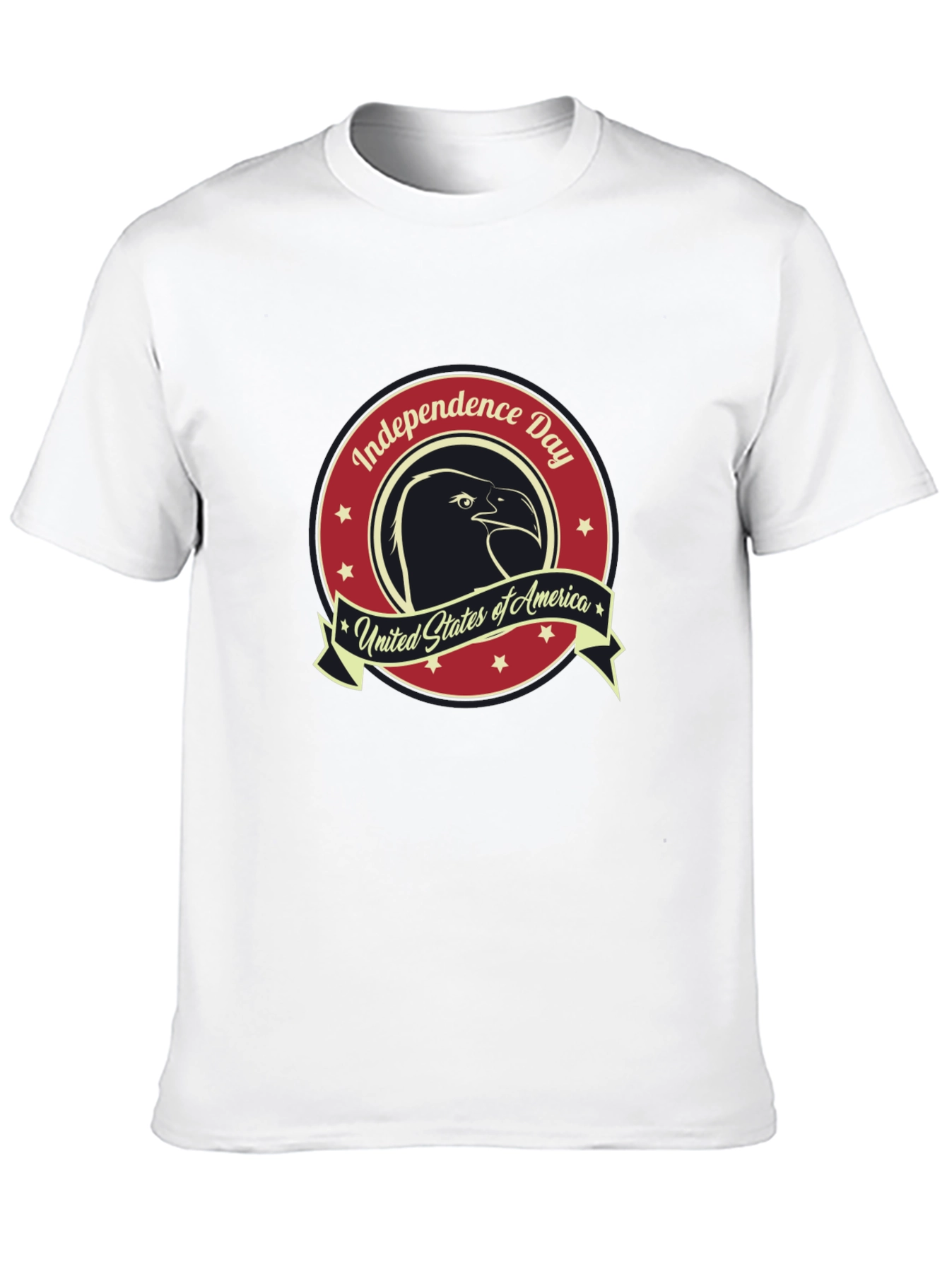 Independence Day Eagle Graphic T-Shirt