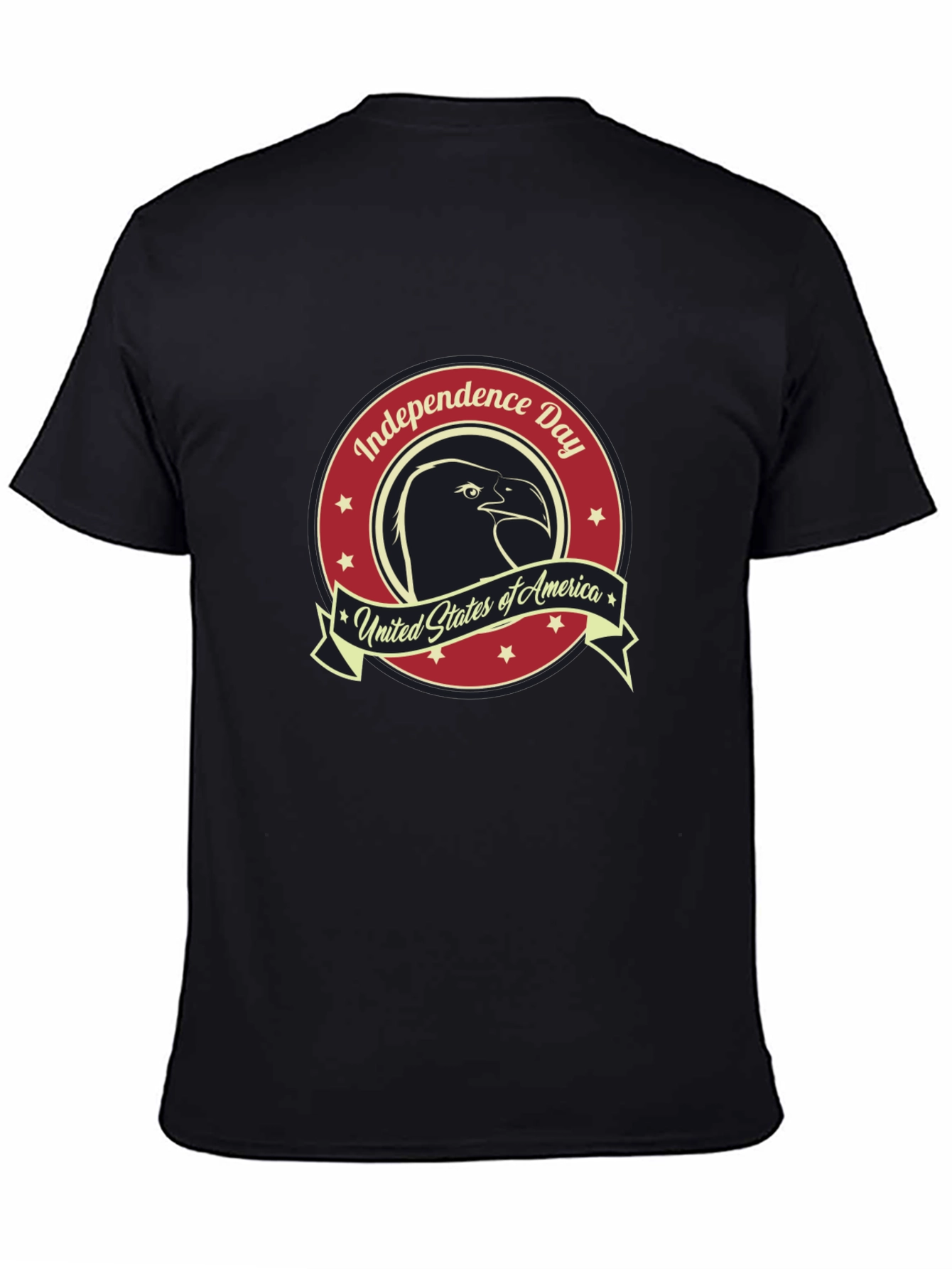 Independence Day Eagle Graphic T-Shirt