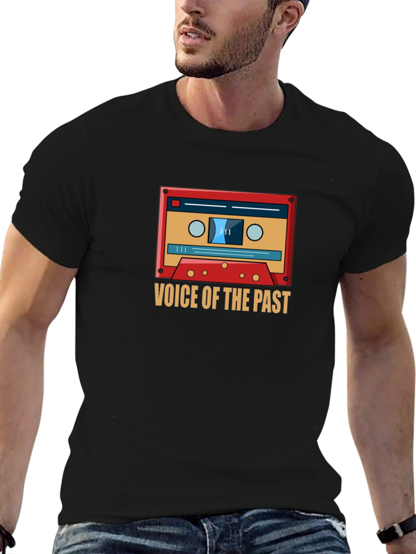 Voice of the Past Cassette Tape T-Shirt