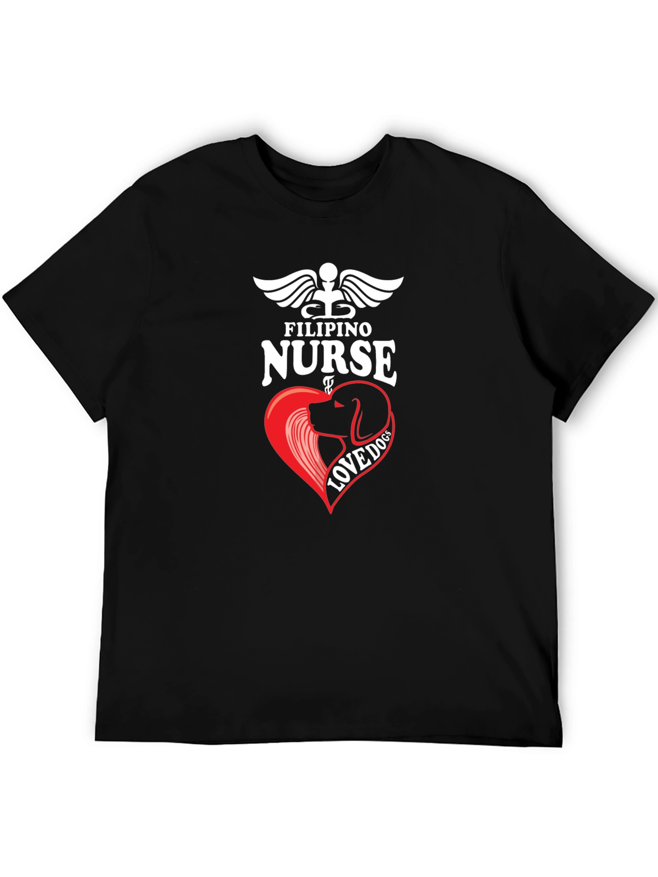 Filipino Nurse Love Dog T-Shirt