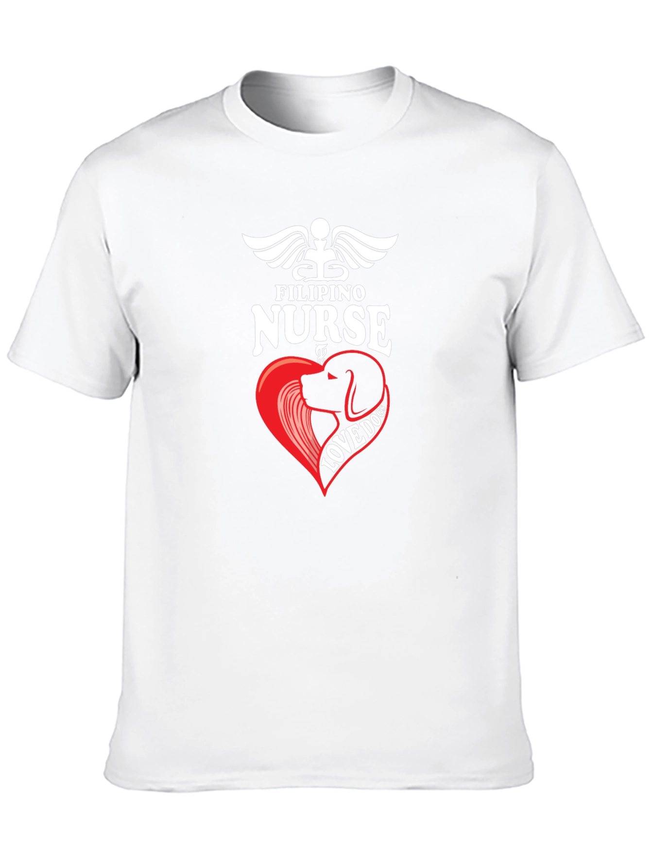 Filipino Nurse Love Dog T-Shirt