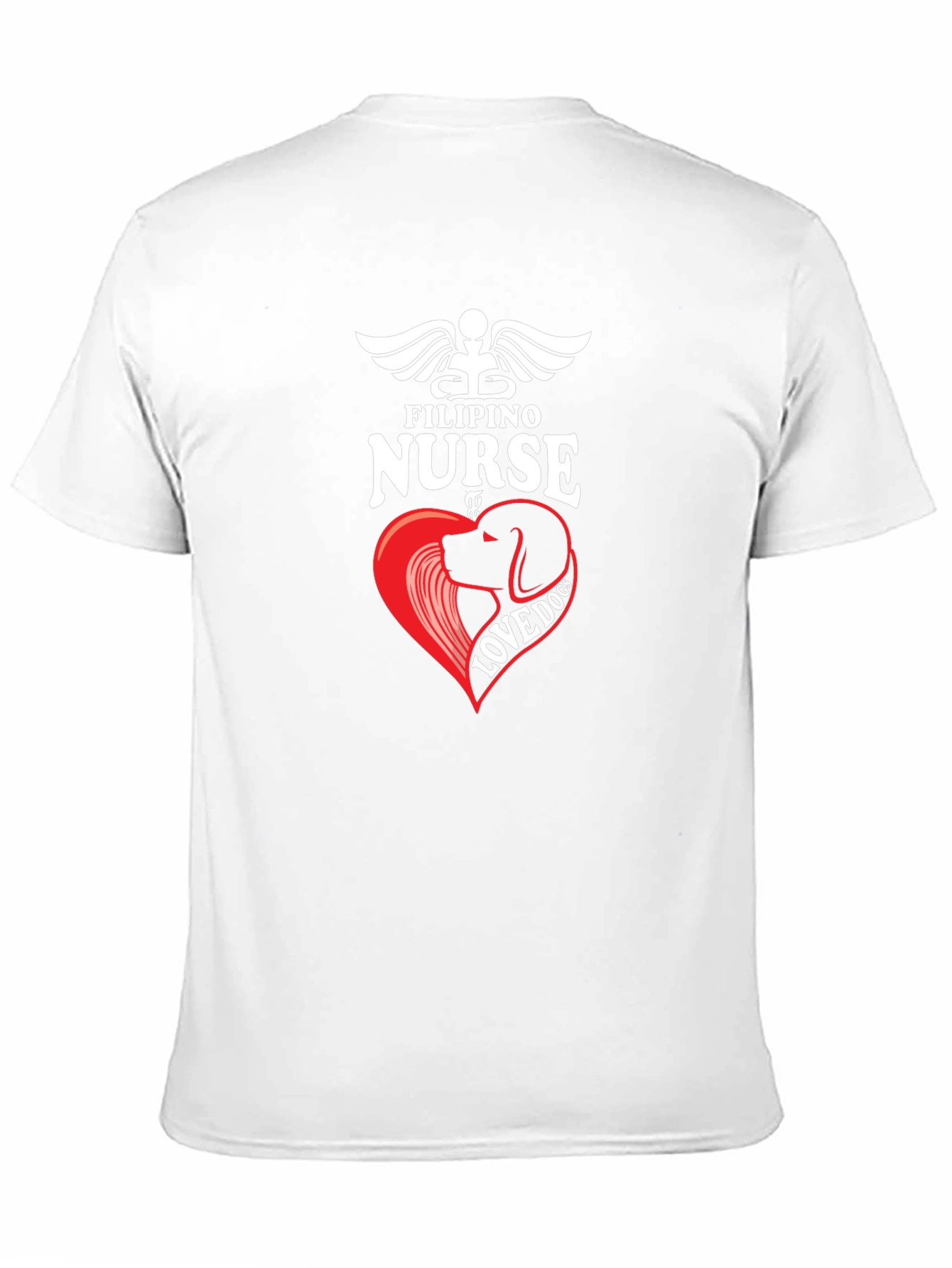 Filipino Nurse Love Dog T-Shirt