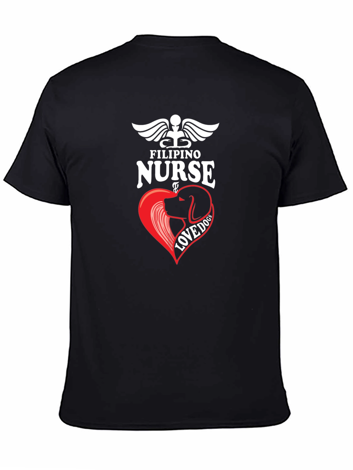 Filipino Nurse Love Dog T-Shirt