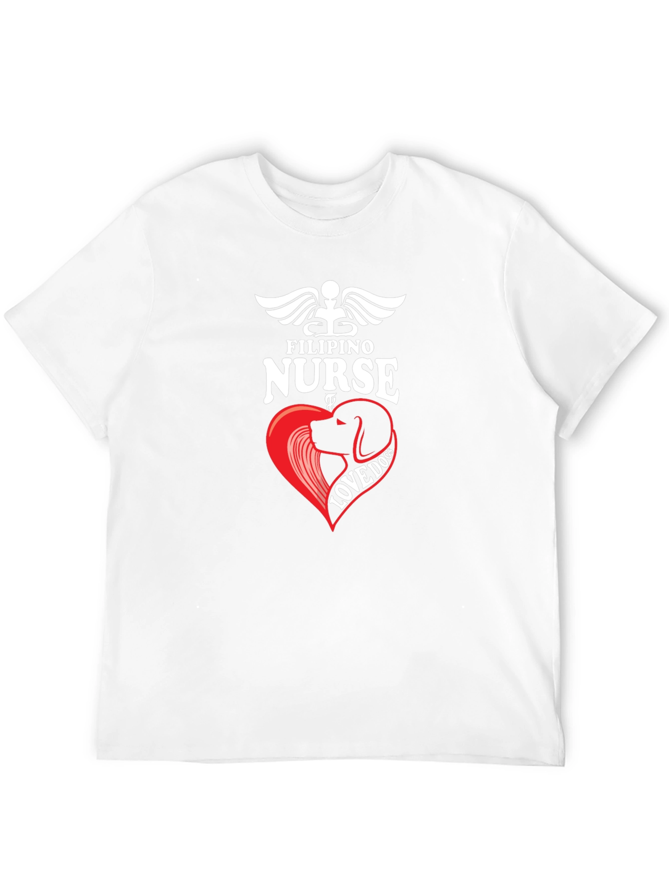 Filipino Nurse Love Dog T-Shirt