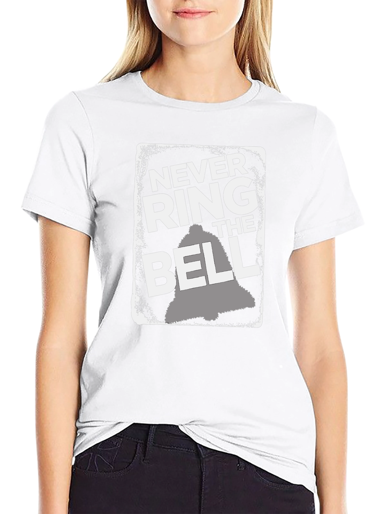 Never Ring The Bell Black T-Shirt