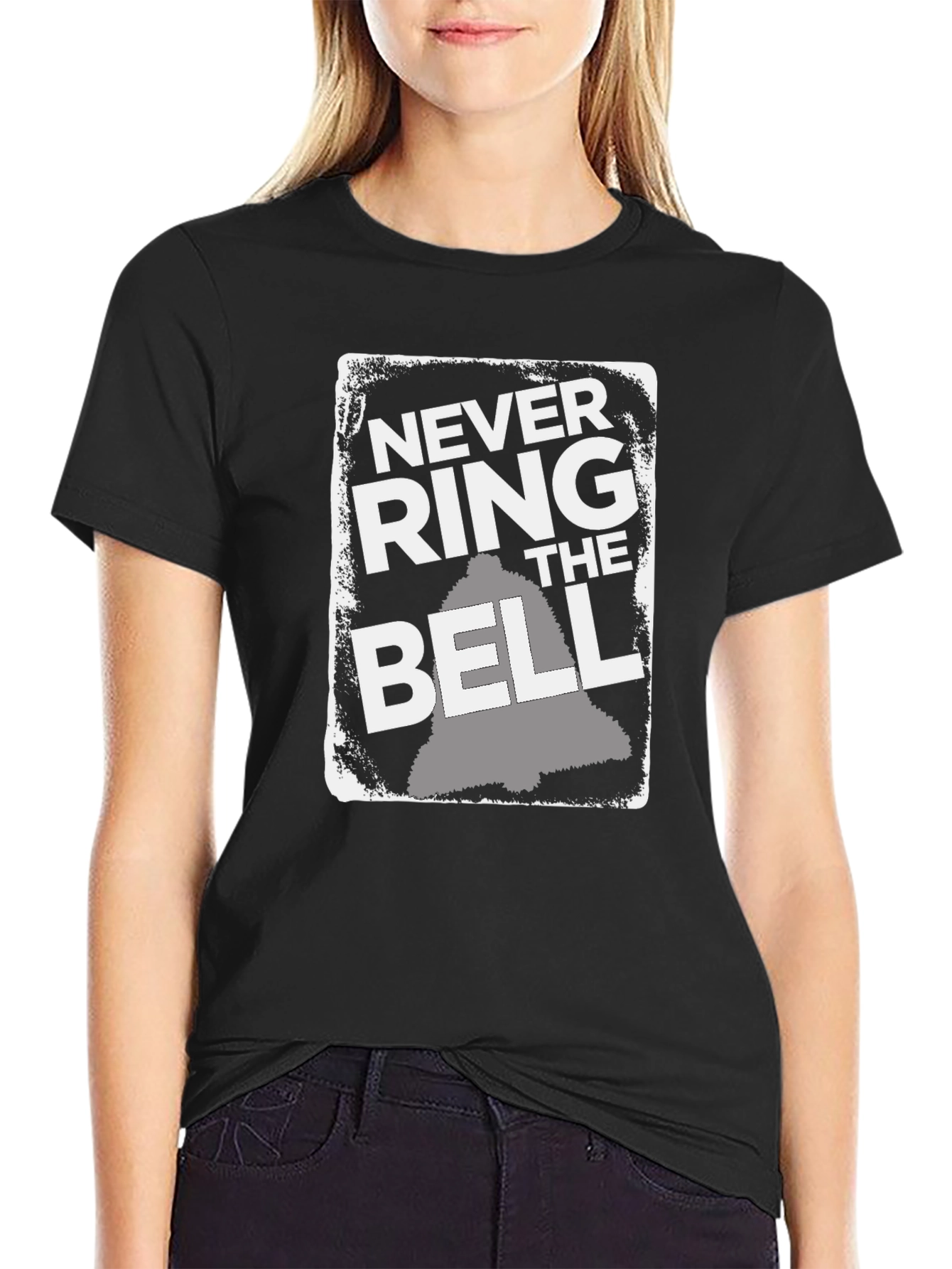 Never Ring The Bell Black T-Shirt