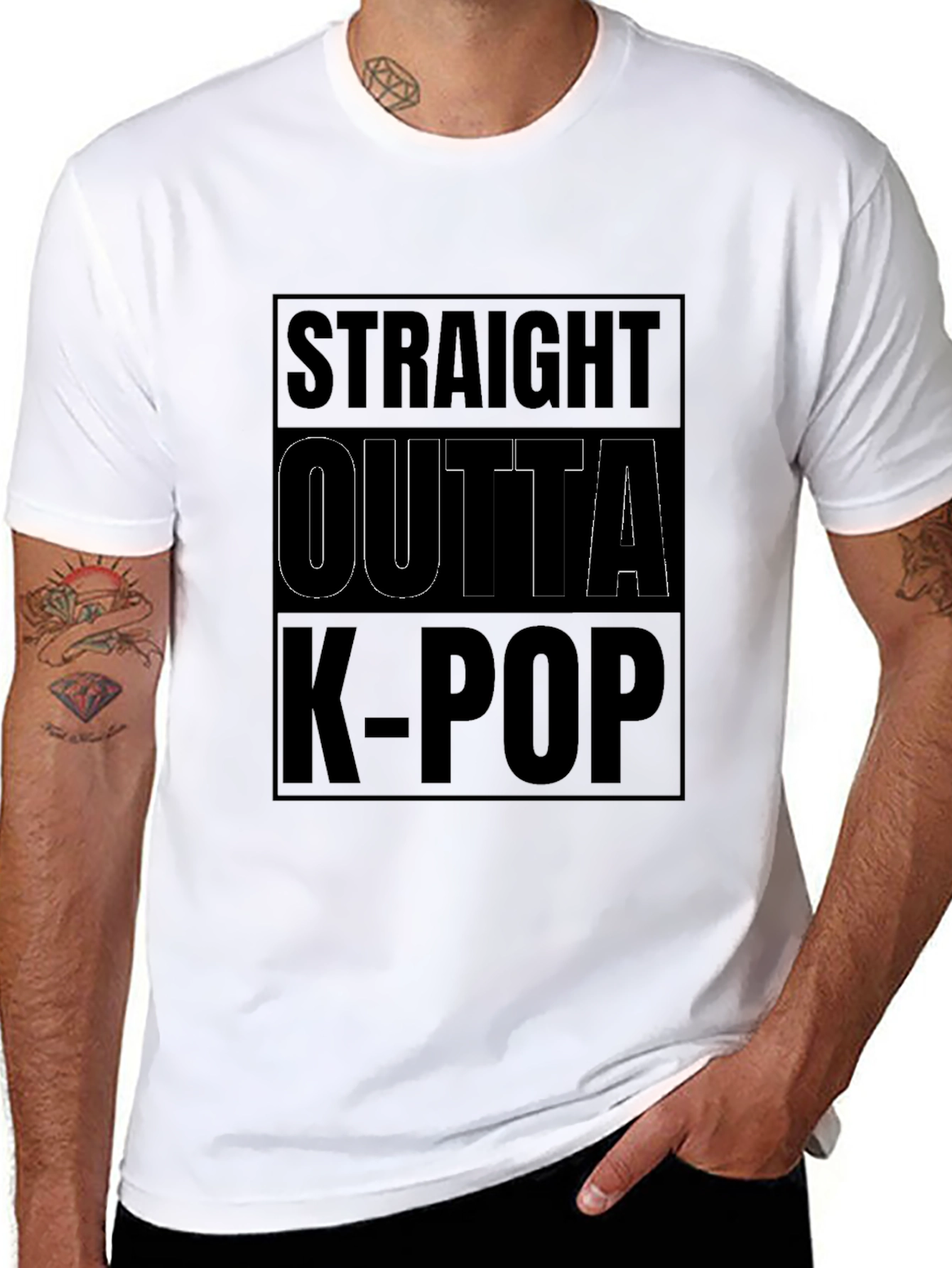 Straight Outta K-POP T-Shirt
