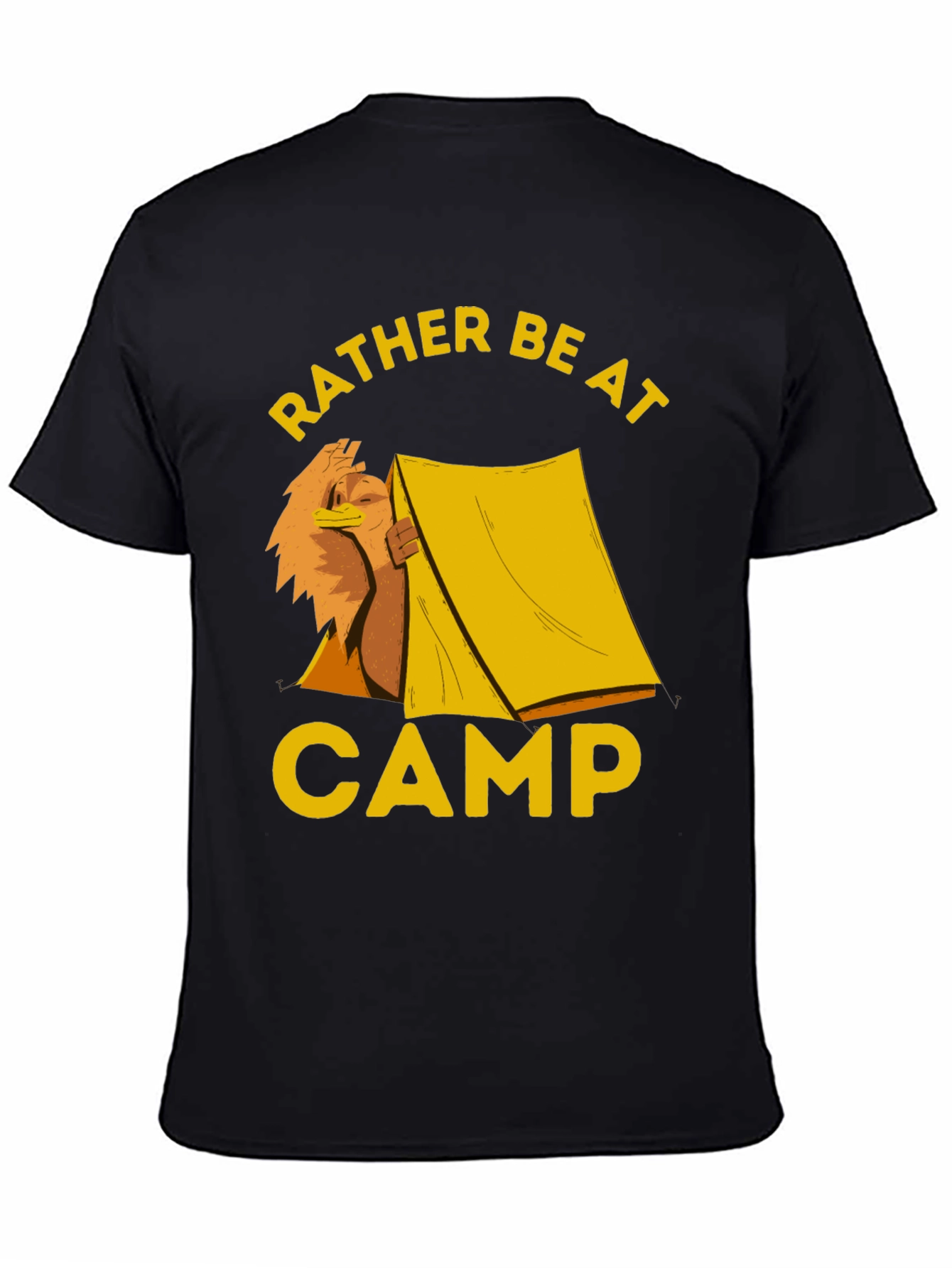 Rather Be At Camp T-Shirt - Camping Lover Tee