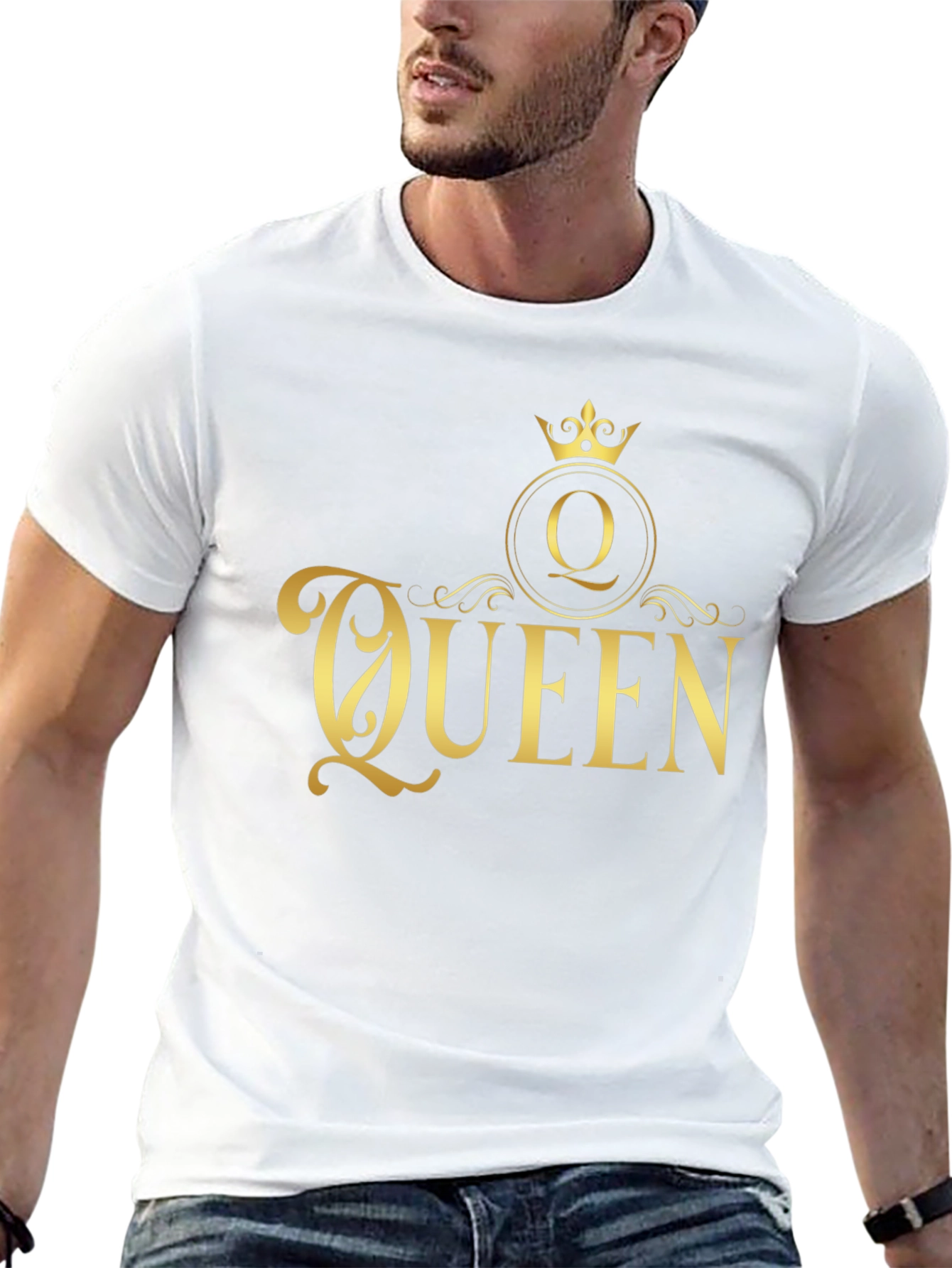Queen Graphic Print Mens T-Shirt