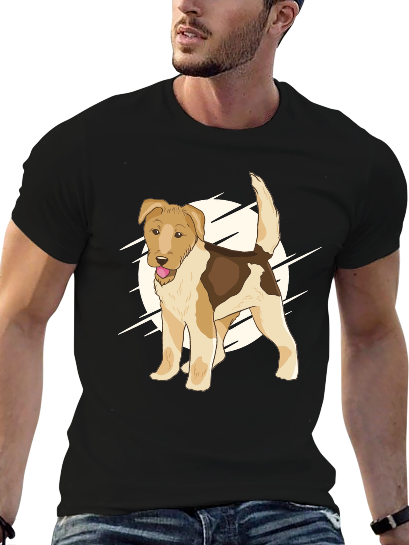Dog Graphic Tee - Cute Pet Lover Shirt