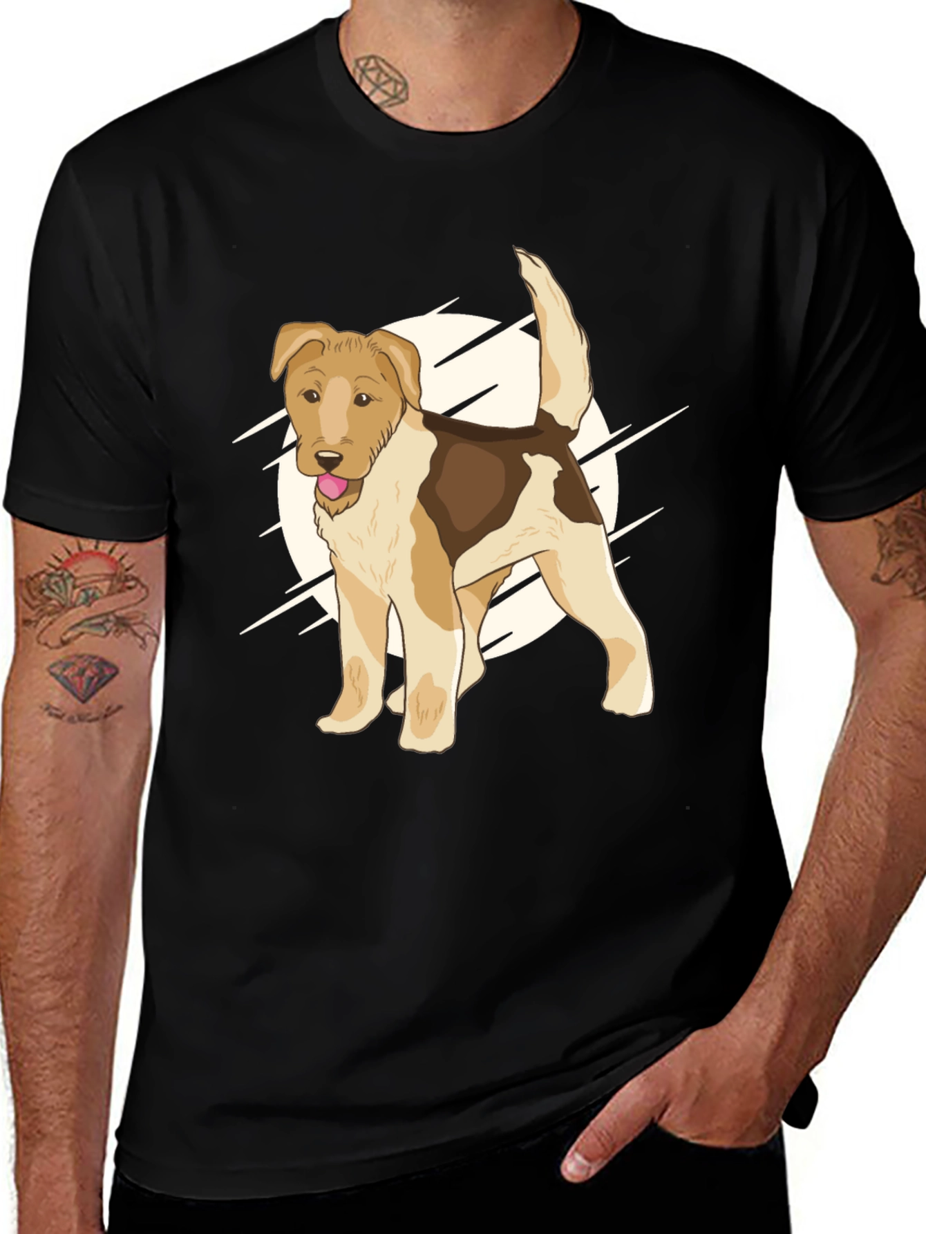 Dog Graphic Tee - Cute Pet Lover Shirt