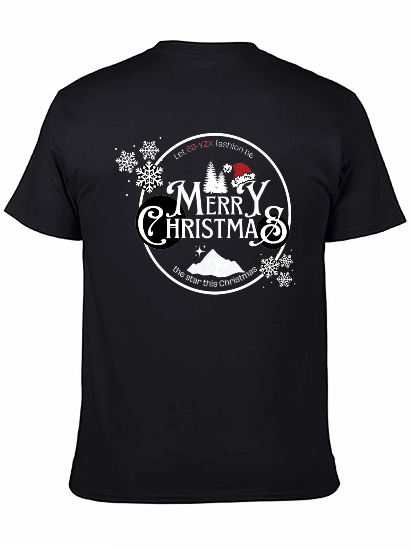 Merry Christmas Graphic Tee - Holiday Fashion