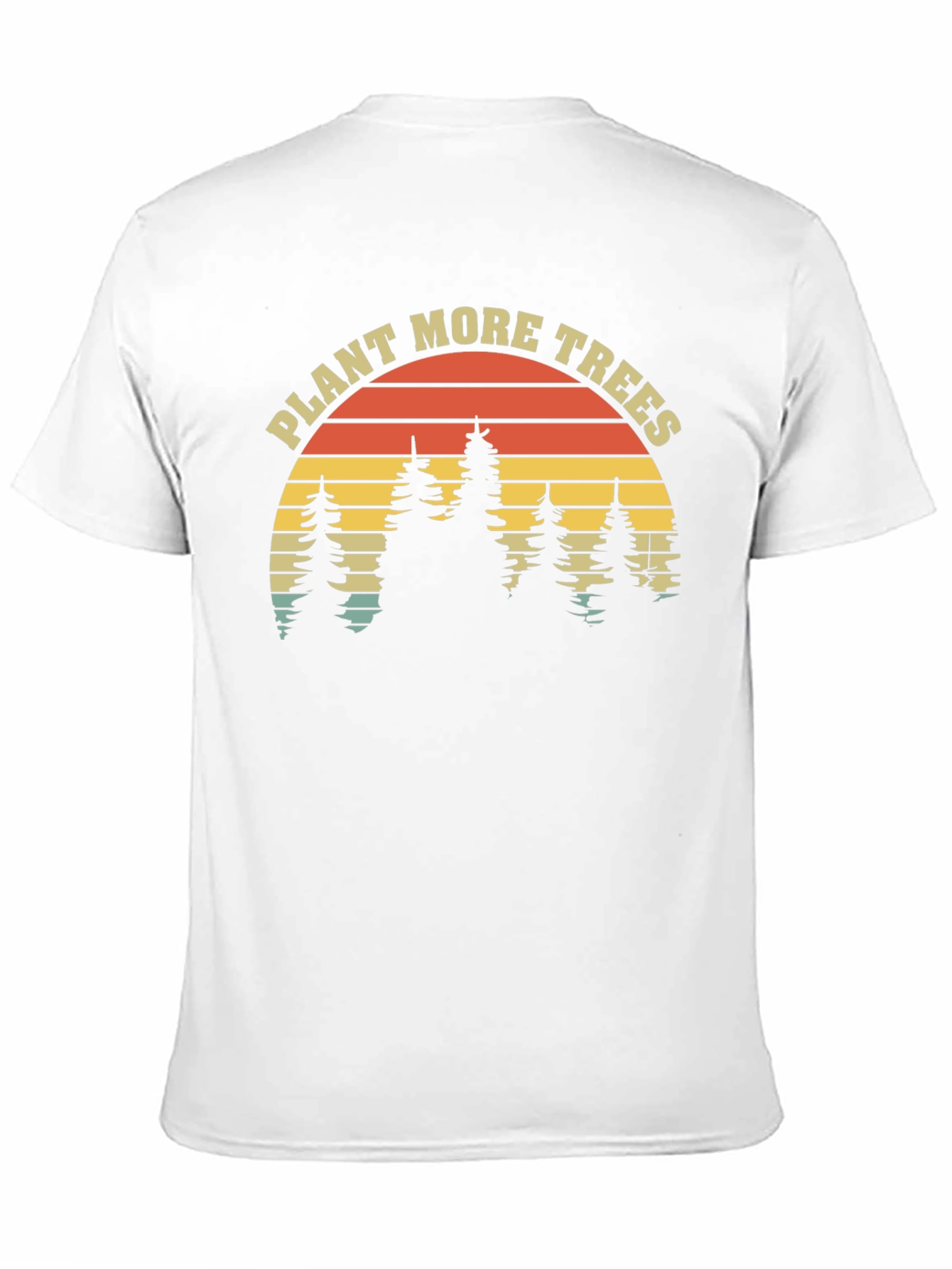 Plant More Trees Graphic Tee - Eco-Friendly Shirt