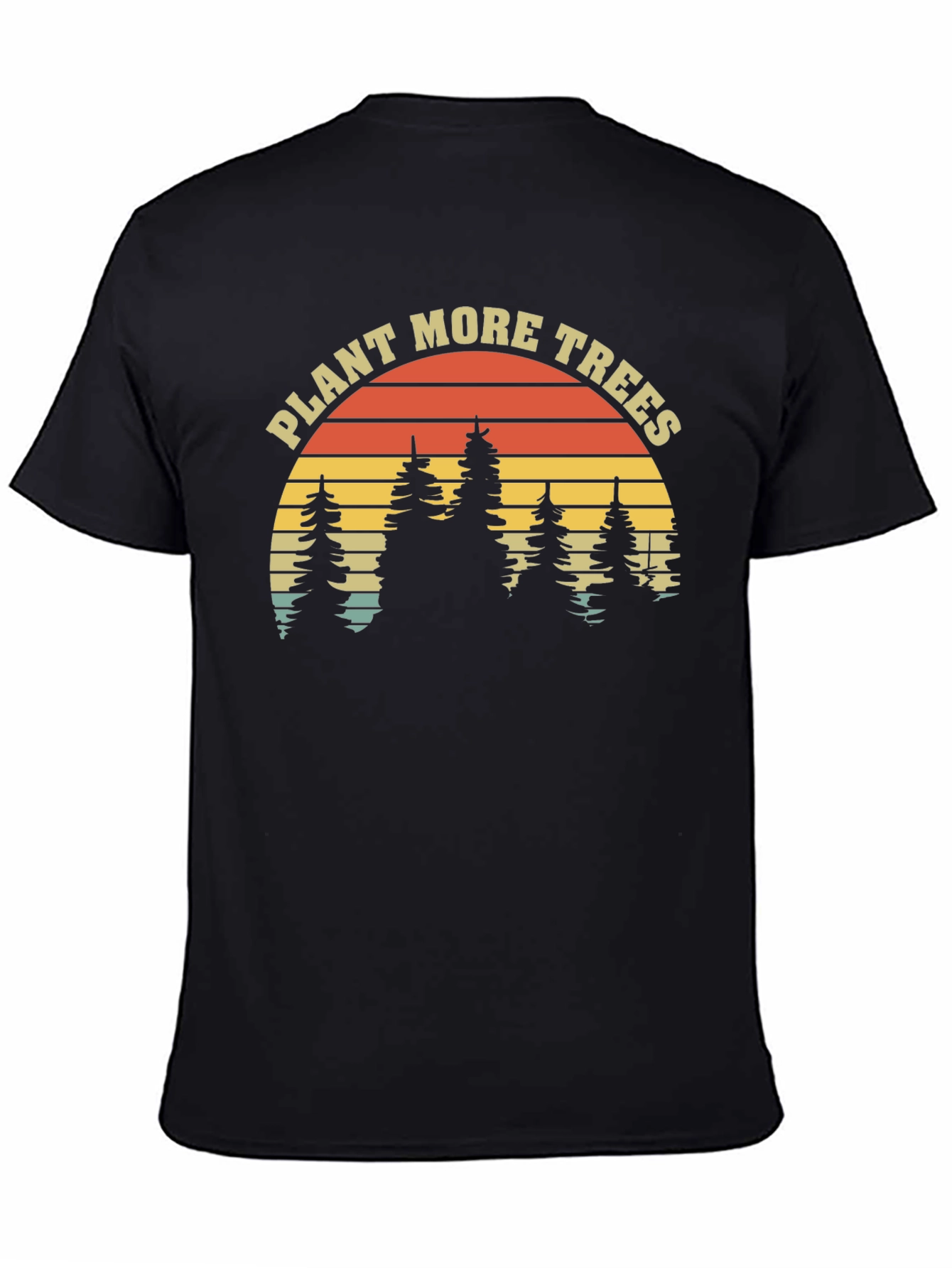 Plant More Trees Graphic Tee - Eco-Friendly Shirt