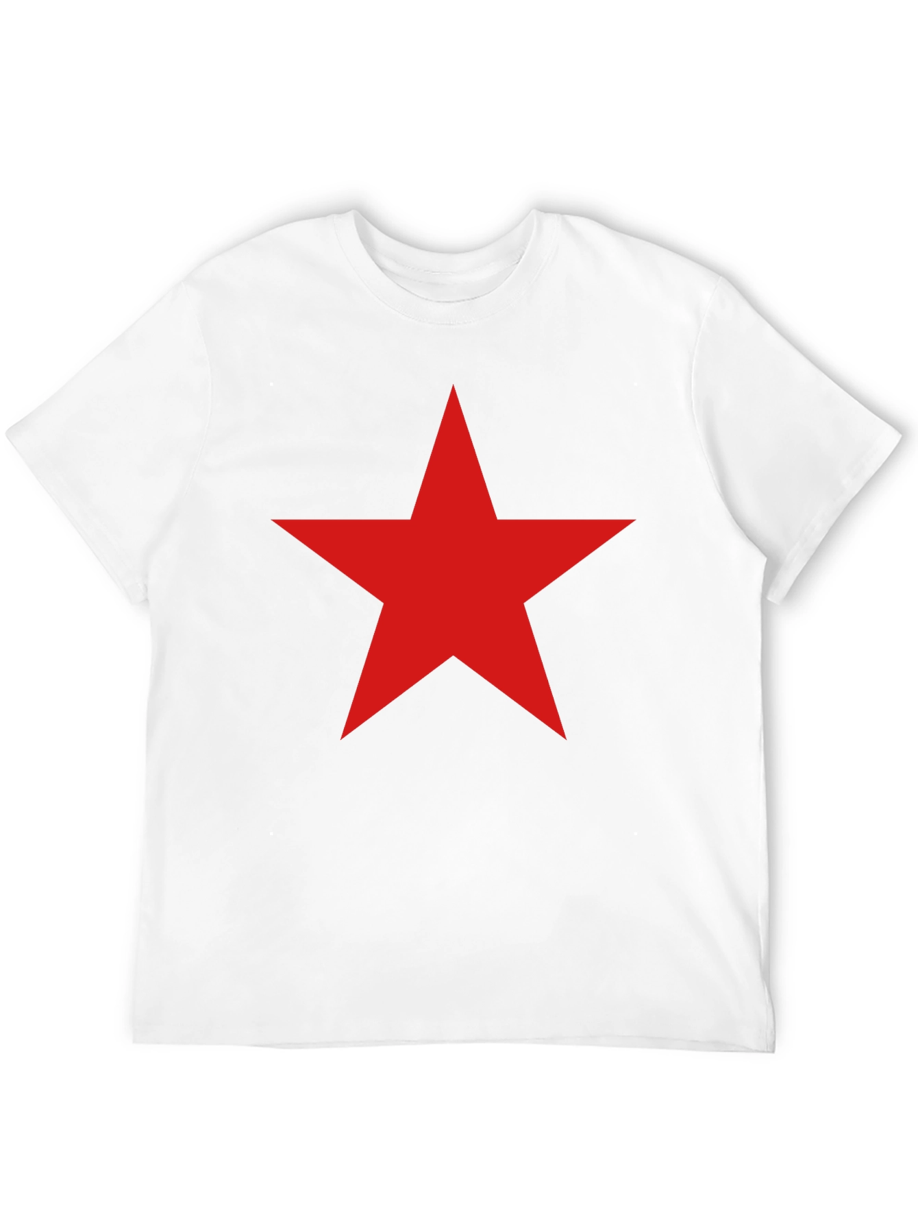 Red Star Graphic T-Shirt - Casual Wear