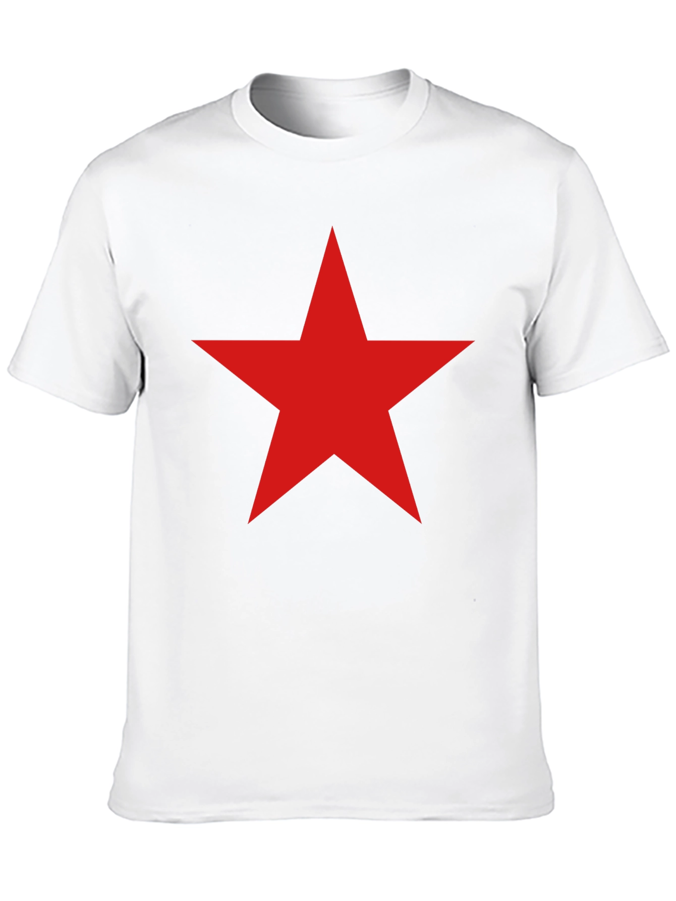 Red Star Graphic T-Shirt - Casual Wear