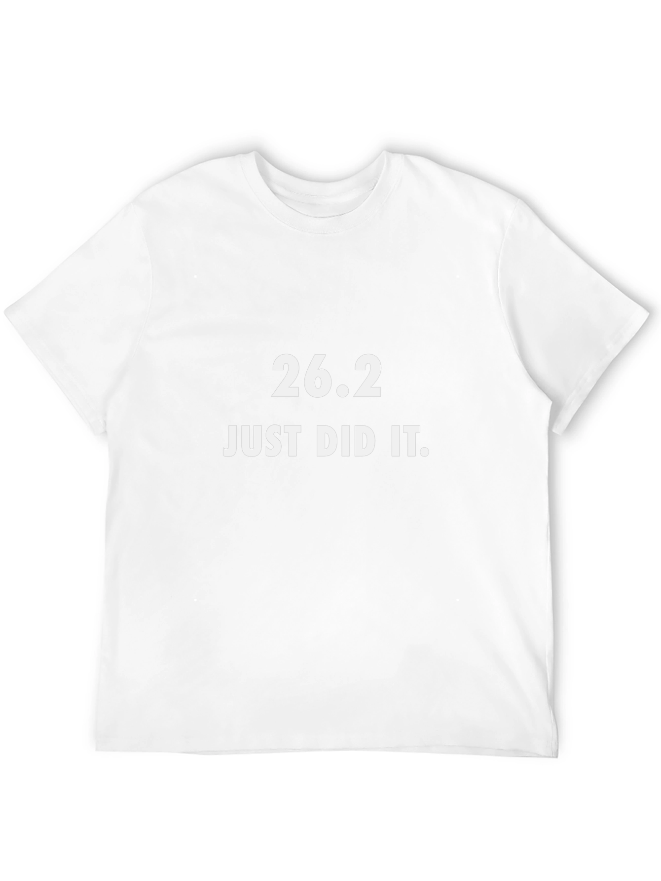 26.2 Just Did It Black Graphic Tee