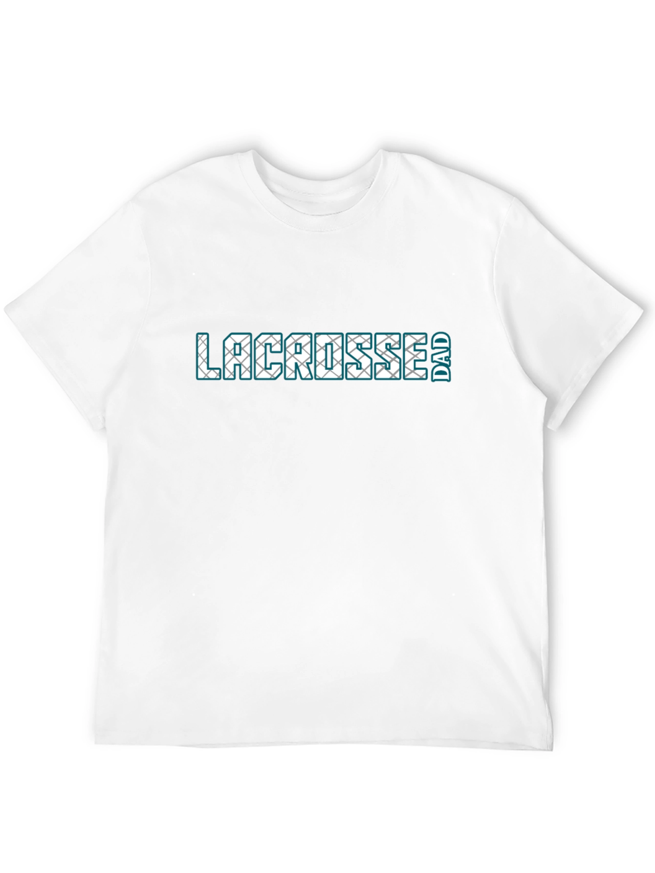 Lacrosse Dad Black Graphic Tee