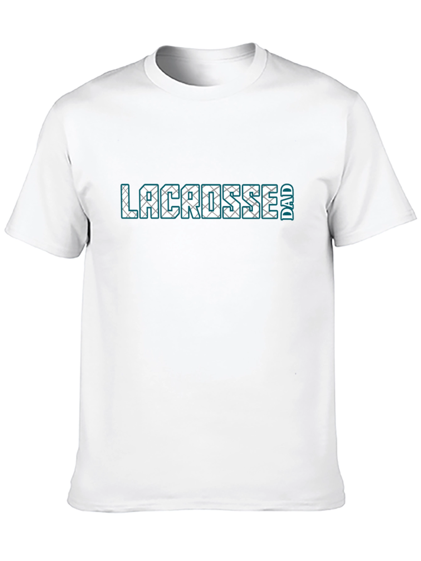 Lacrosse Dad Black Graphic Tee