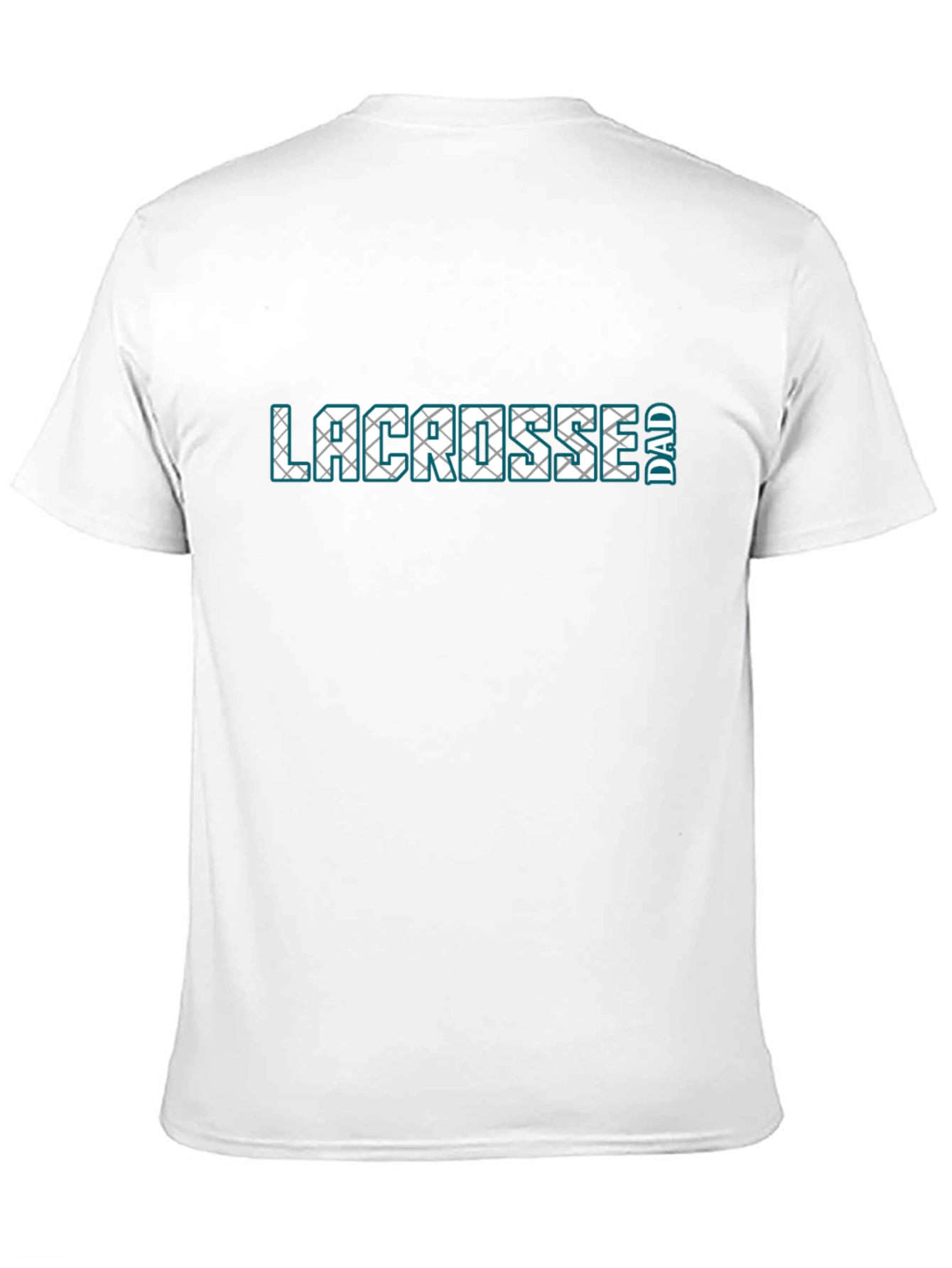 Lacrosse Dad Black Graphic Tee
