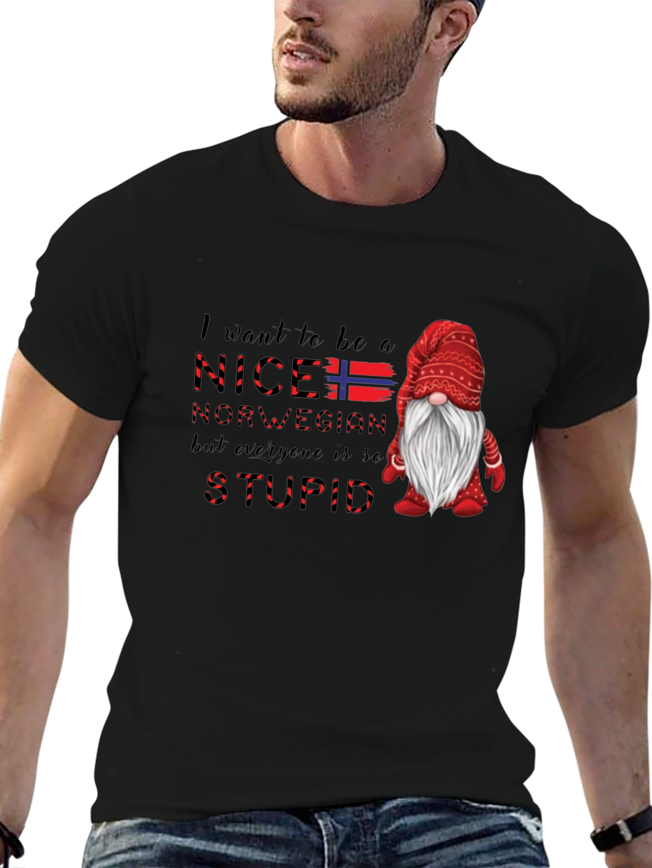 Nice Norwegian Gnome T-Shirt