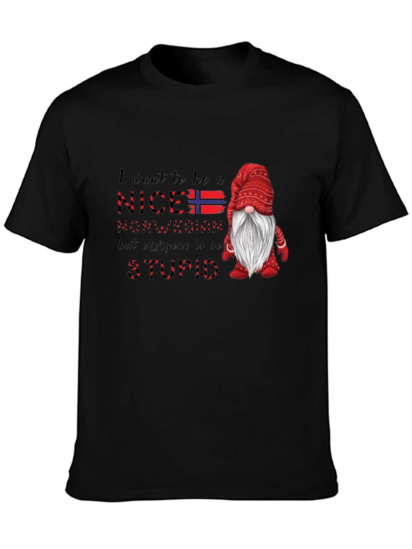Nice Norwegian Gnome T-Shirt