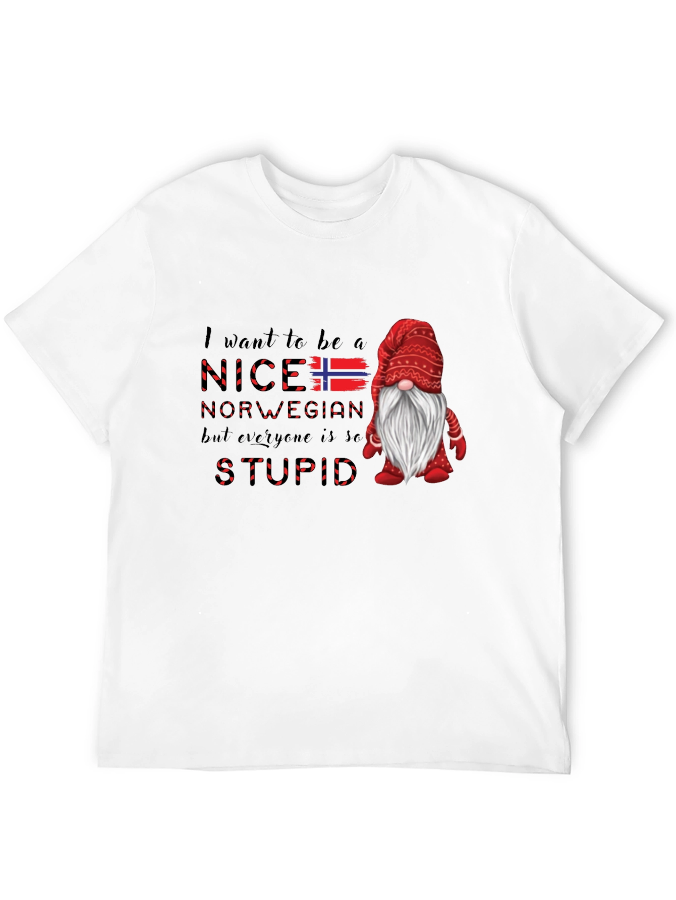 Nice Norwegian Gnome T-Shirt