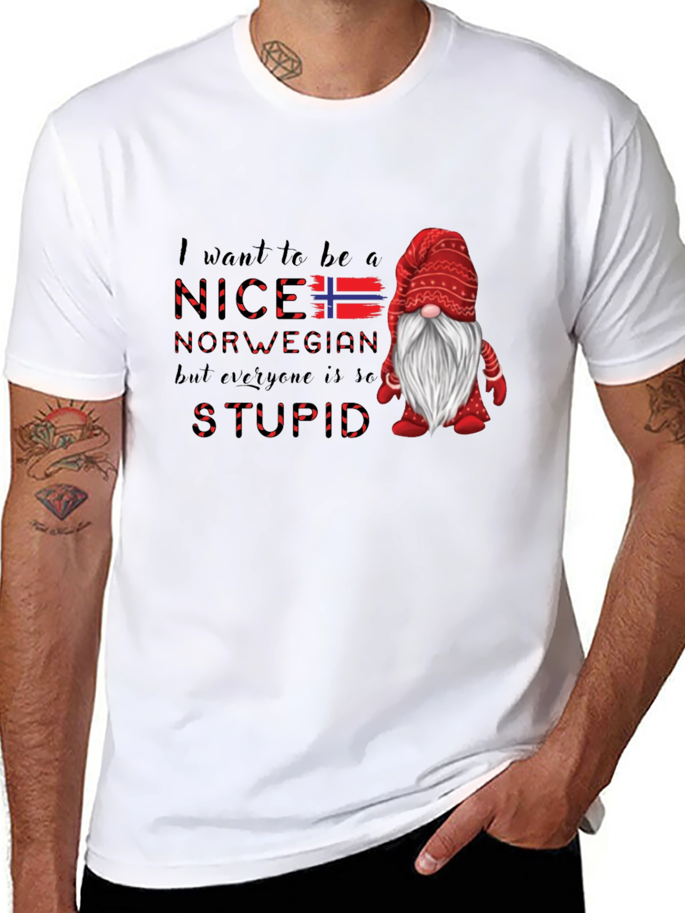Nice Norwegian Gnome T-Shirt
