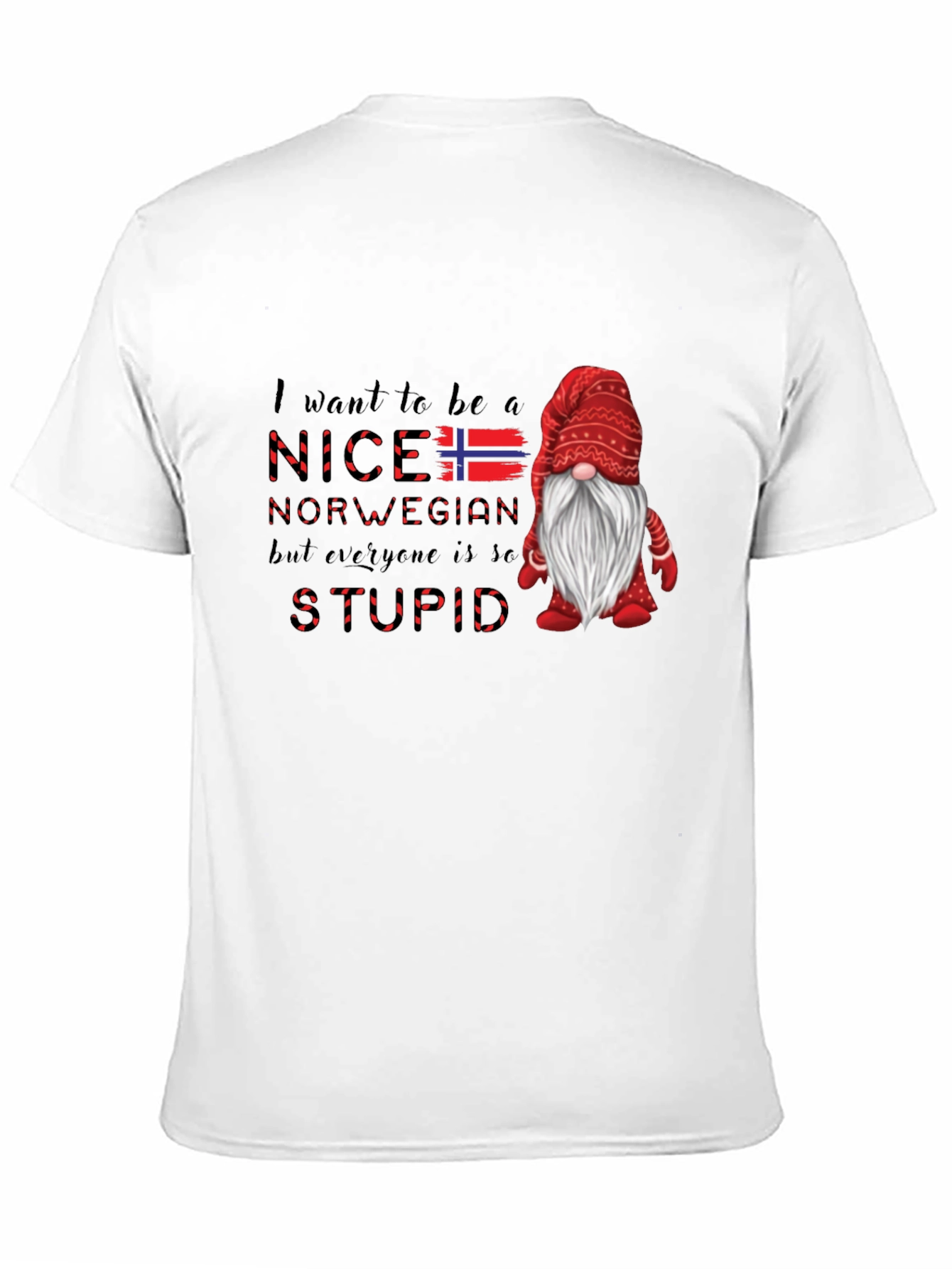 Nice Norwegian Gnome T-Shirt