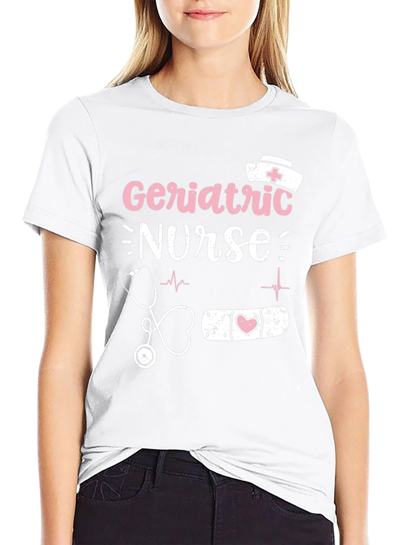 Geriatric Nurse Graphic Tee - Nurse Appreciation