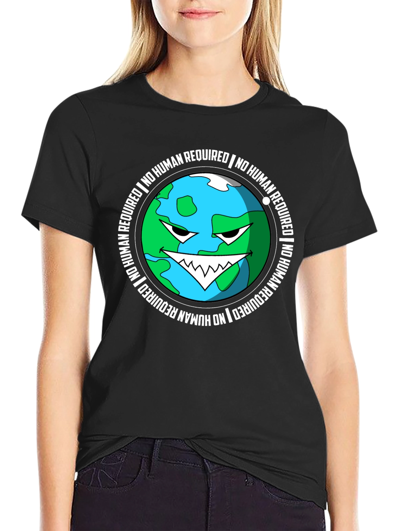No Human Required Graphic Tee