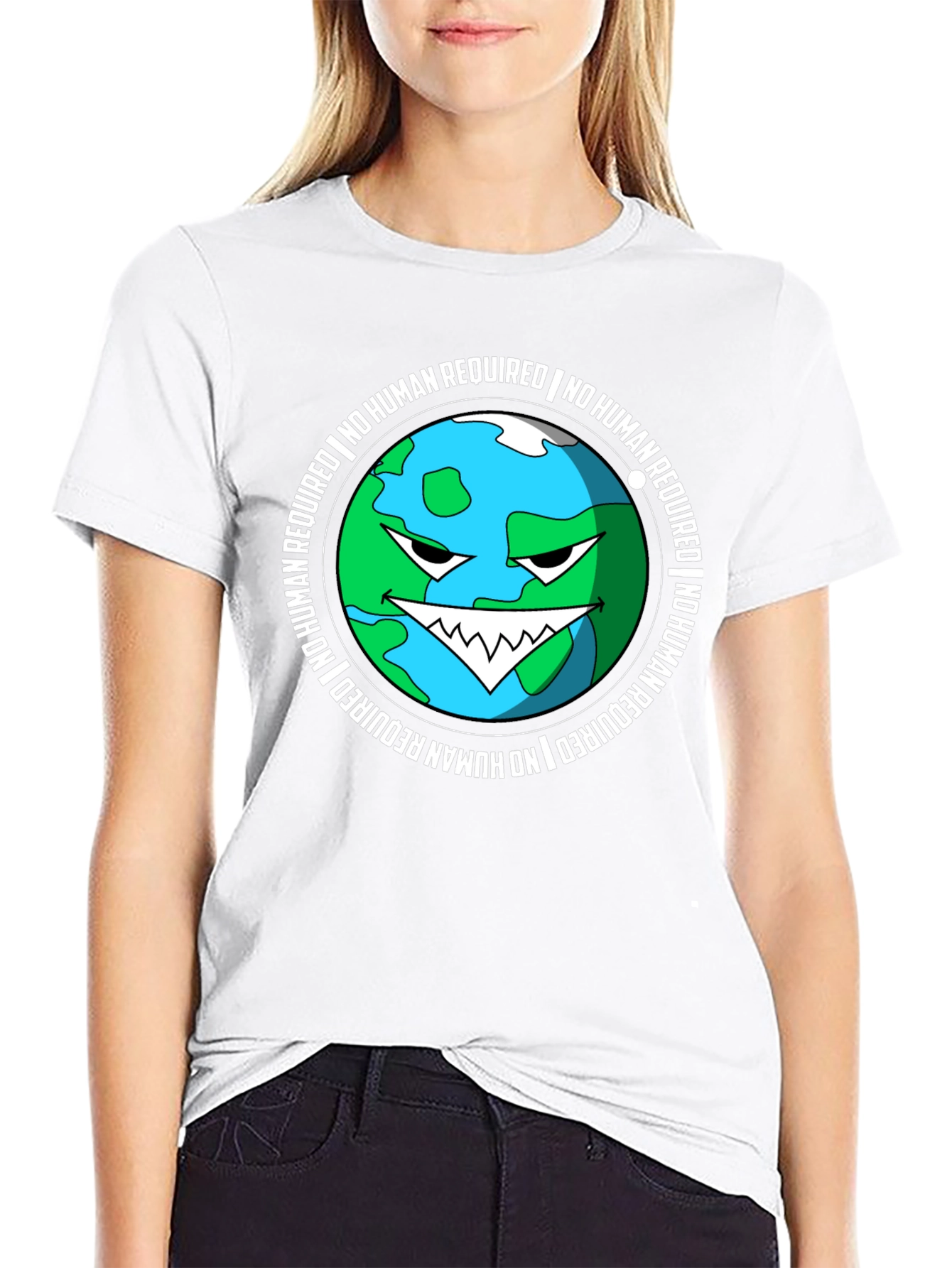 No Human Required Graphic Tee