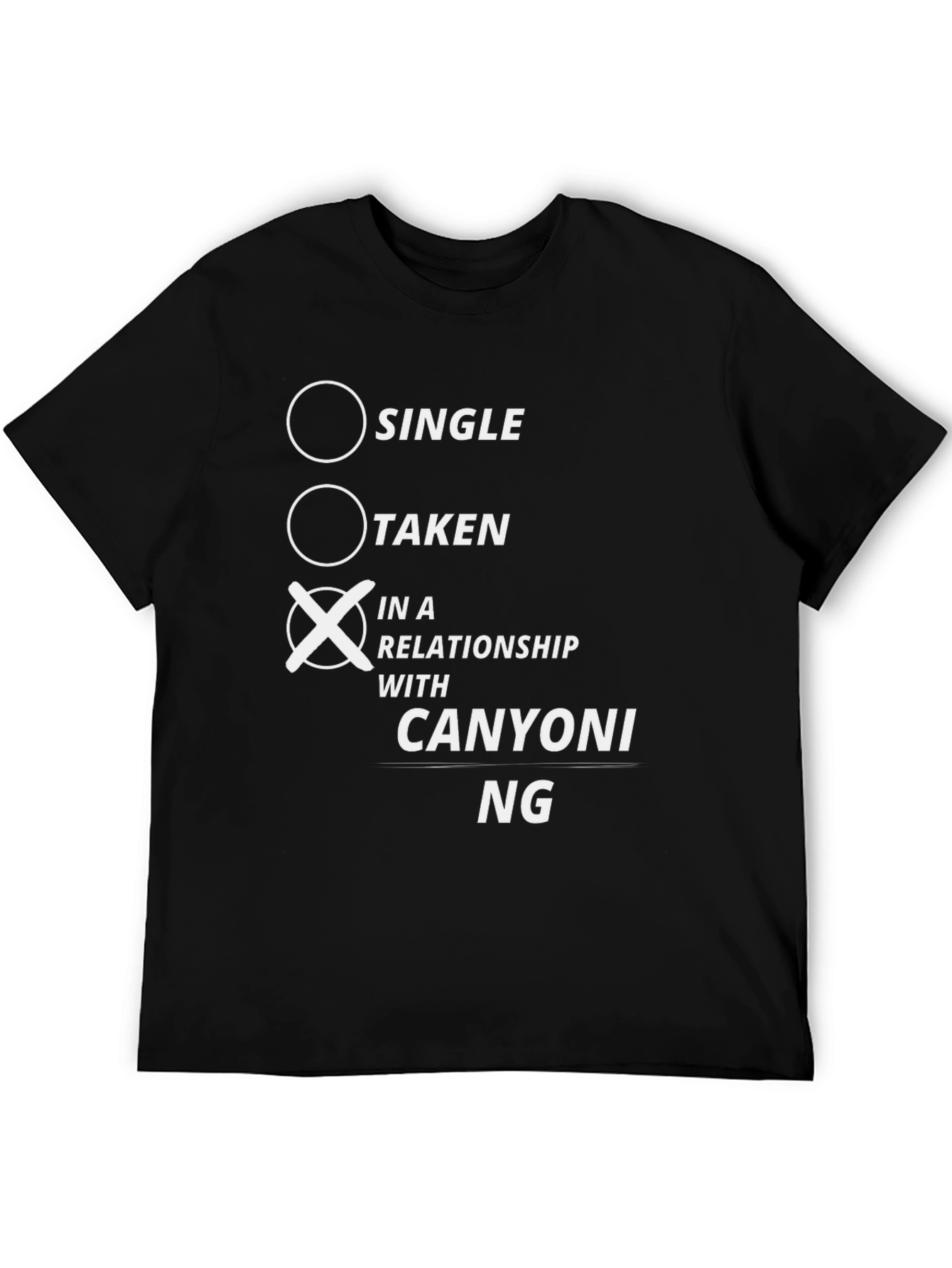 Canyoneering Relationship Status T-Shirt