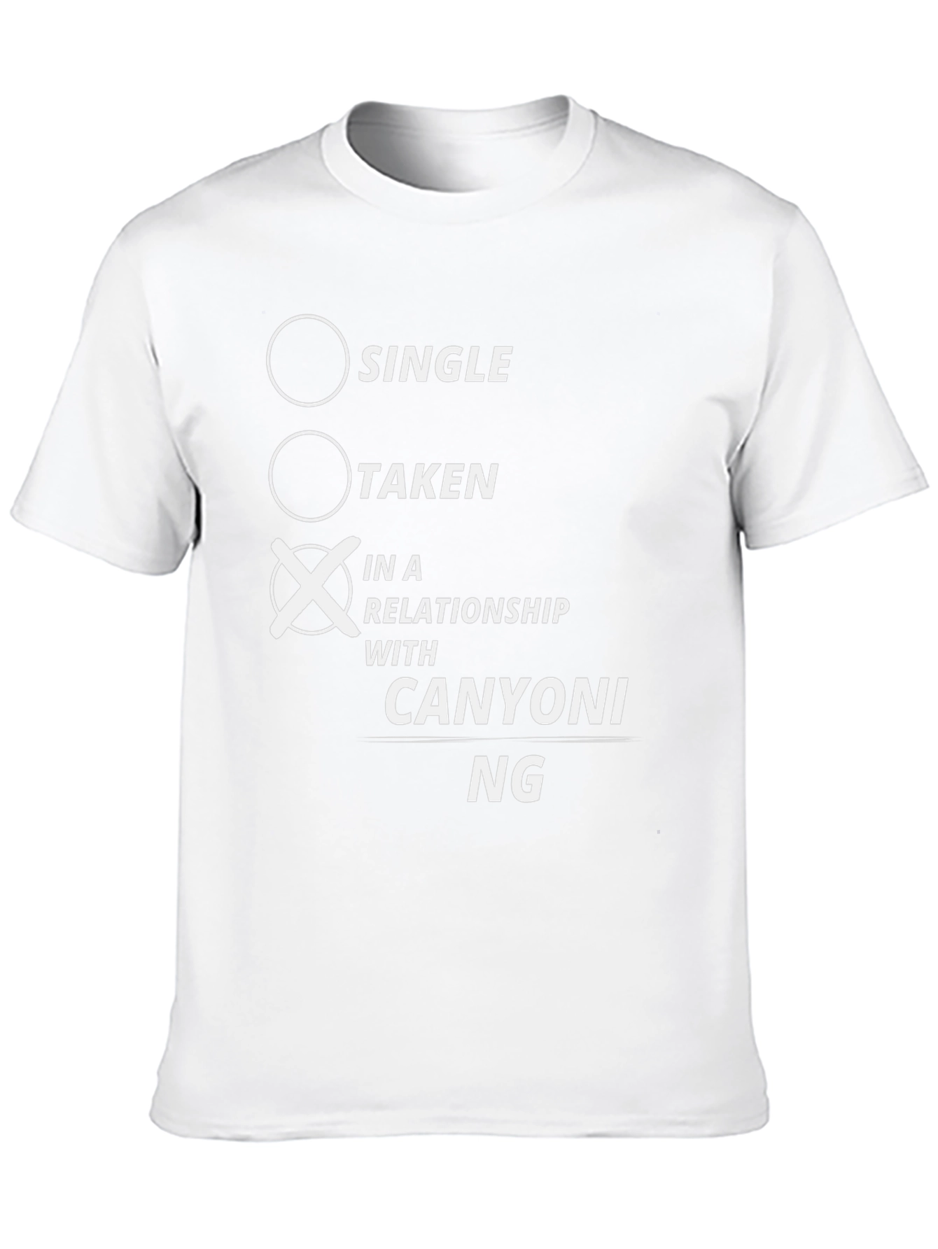 Canyoneering Relationship Status T-Shirt