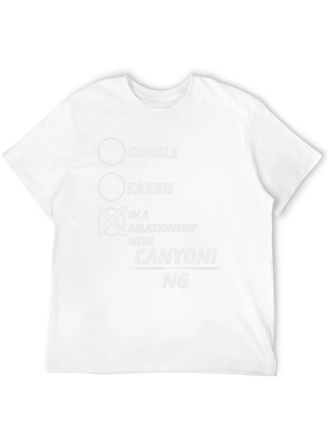 Canyoneering Relationship Status T-Shirt